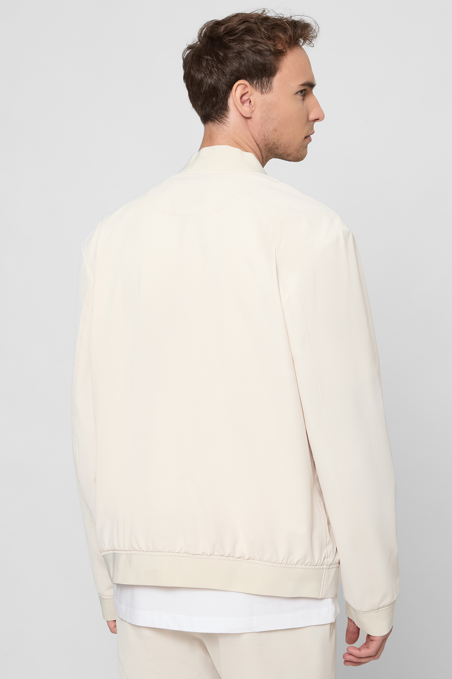 Мужской бежевый бомбер BOSS 50545795;131