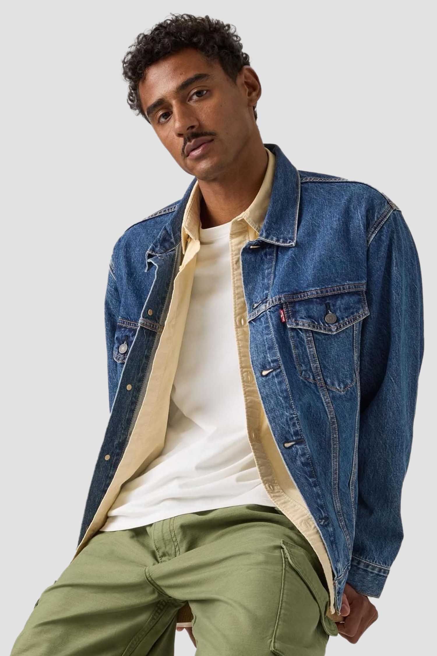 Чоловіча синя джинсова куртка Levi’s® A5782;0104