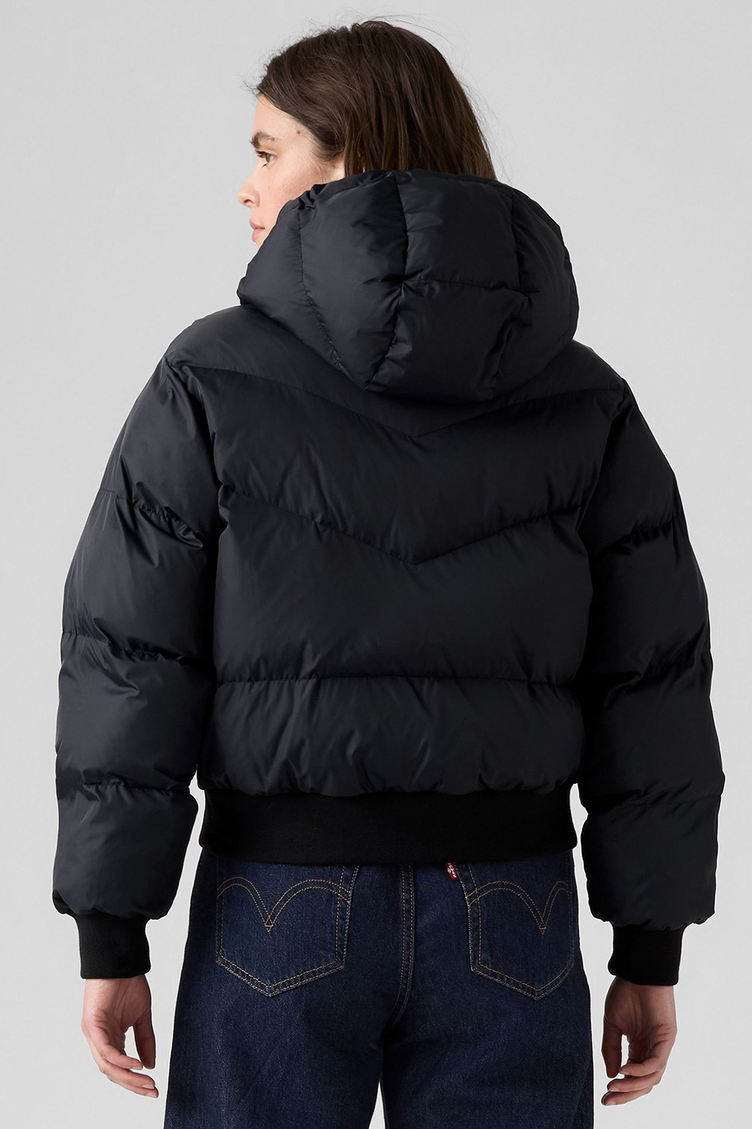 Женская черная куртка Levi’s® 003FW;0000
