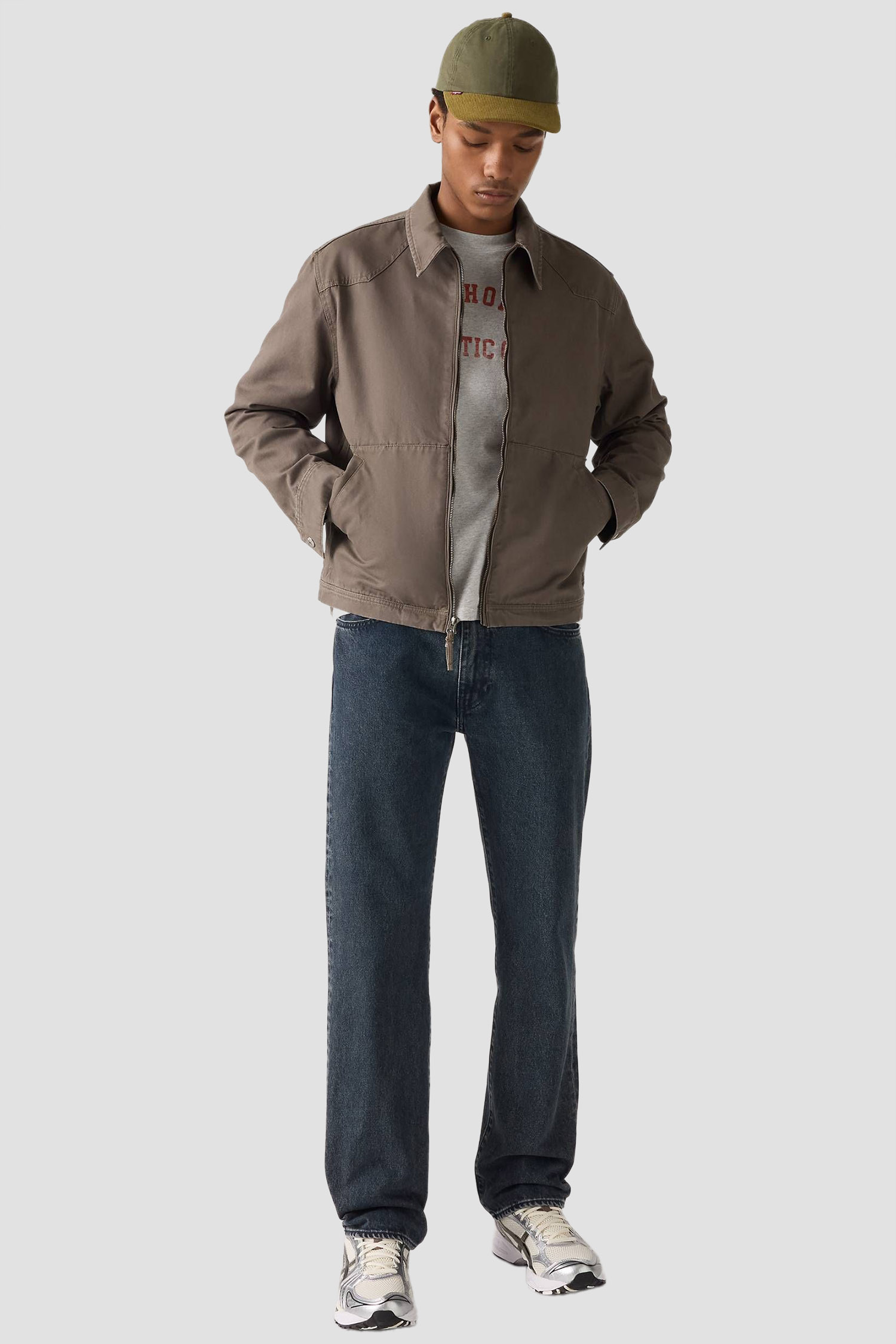 Мужские темно-синие джинсы 555™ Relaxed Straight Levi’s® 000LO;0034