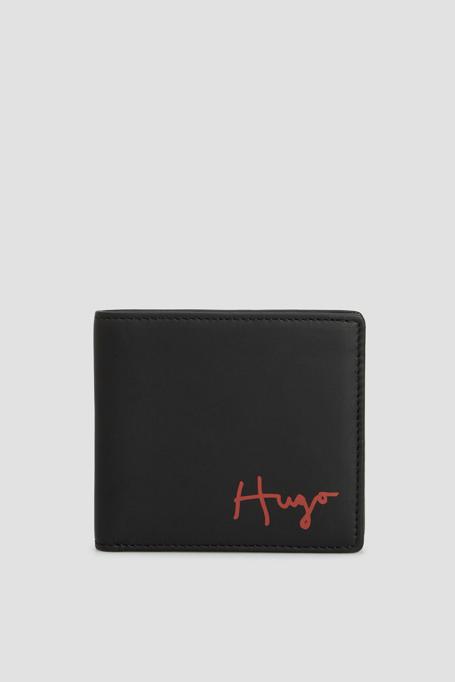 Мужской черный кожаный кошелек HUGO 50460732;001