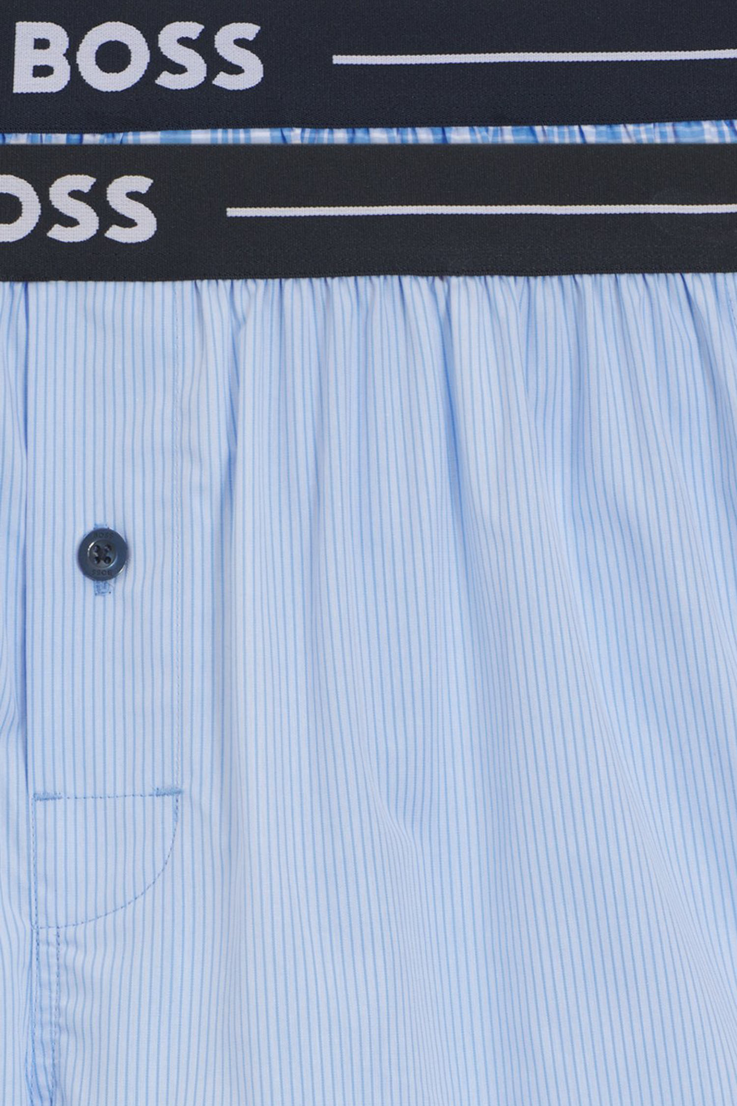 Мужские голубые шорты (2 шт) BOSS 50480056;471