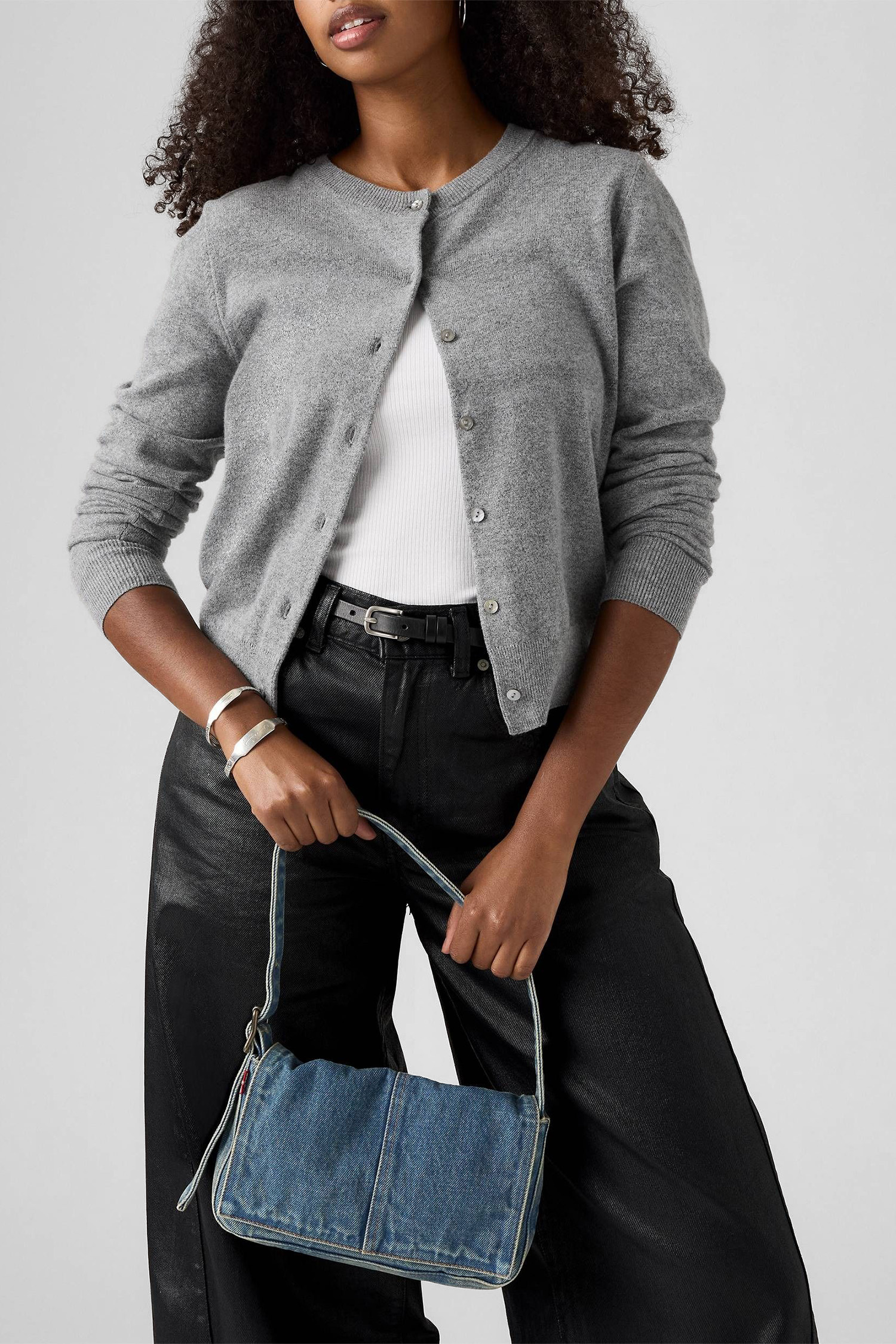 Жіноча блакитна джинсова сумка Levi’s® 004CG;0001