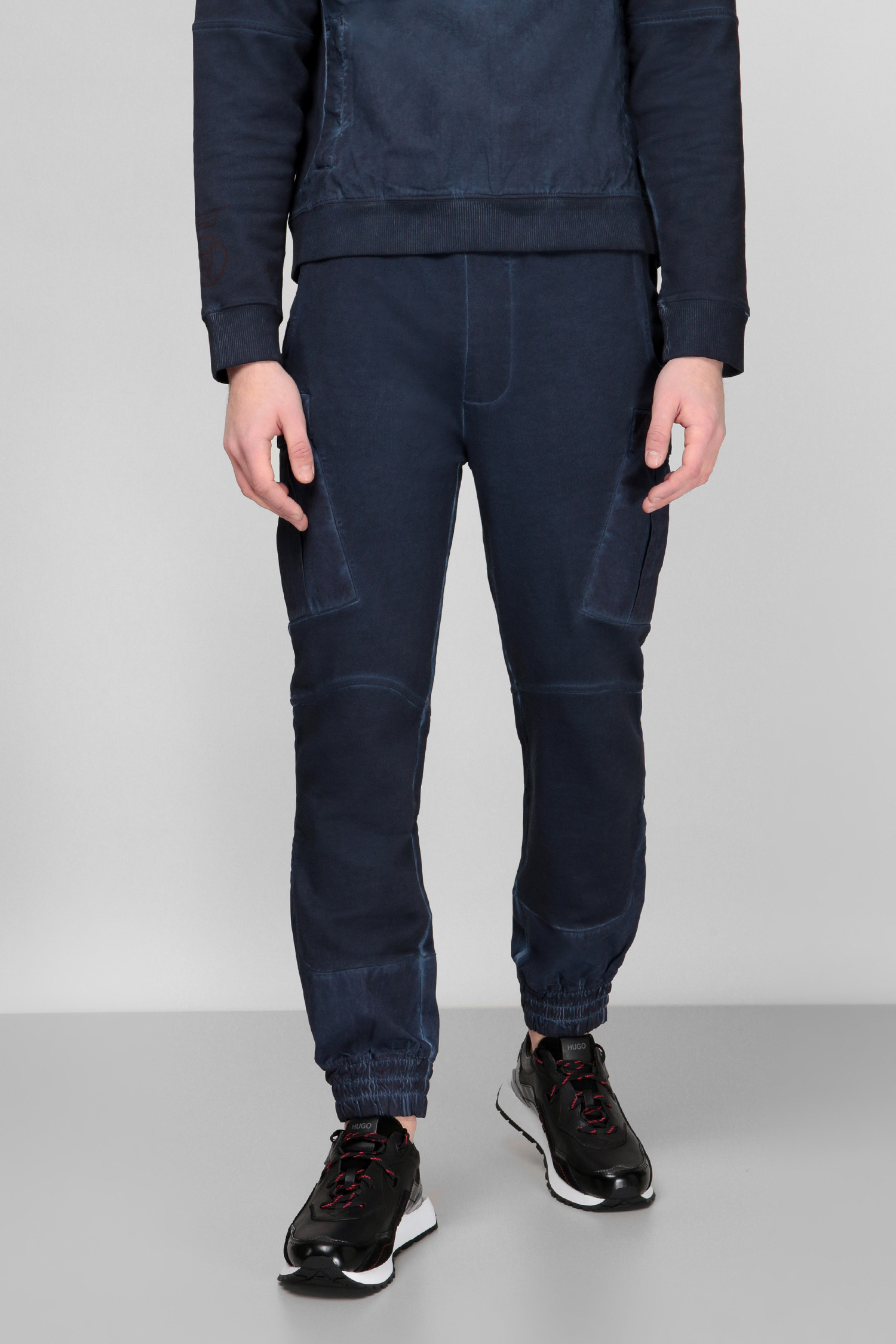 Темно-синие спортивные брюки для парней HUGO x Liam Payne HUGO 50448163;405