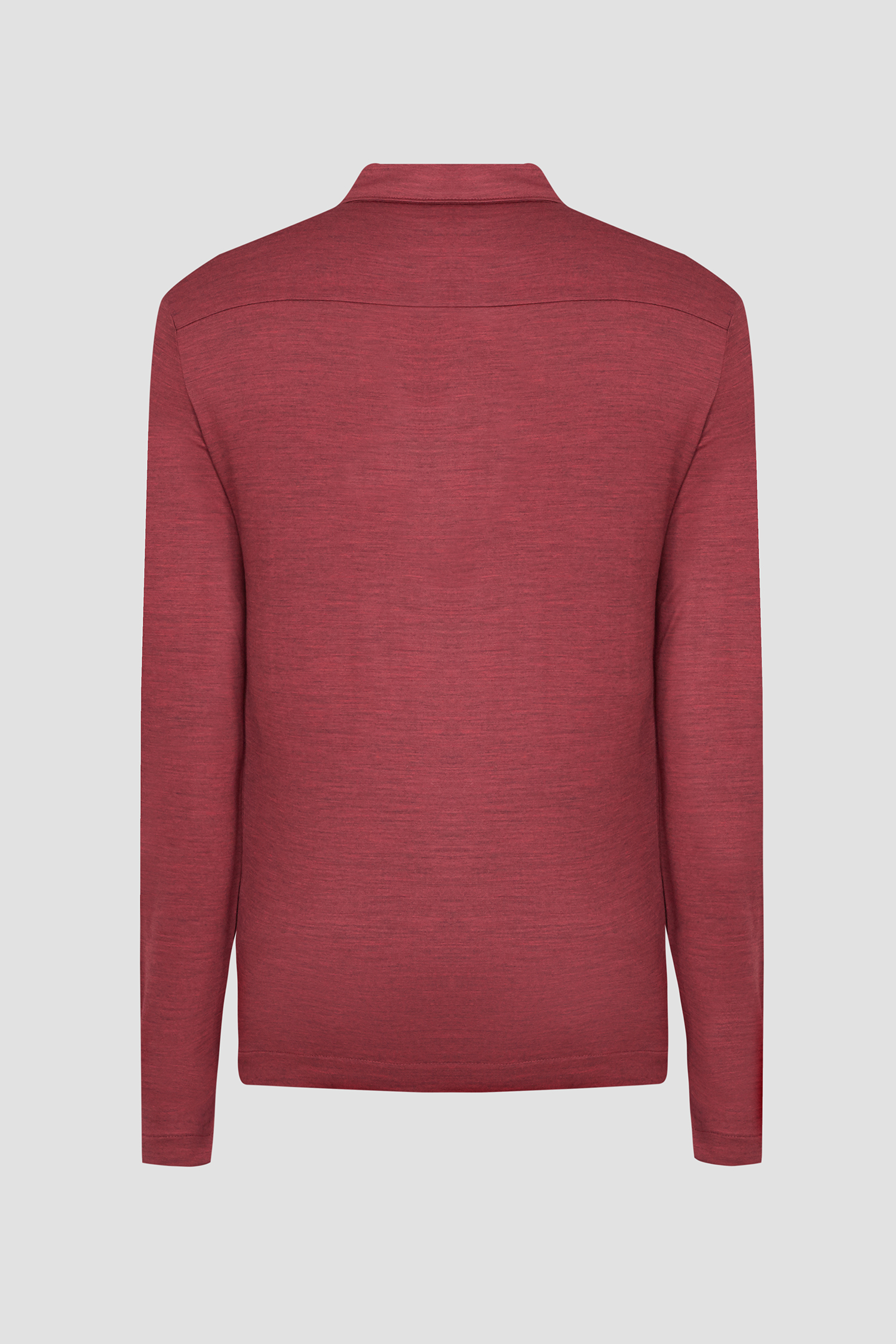 Мужское бордовое шерстяное поло BOSS 50504063;602