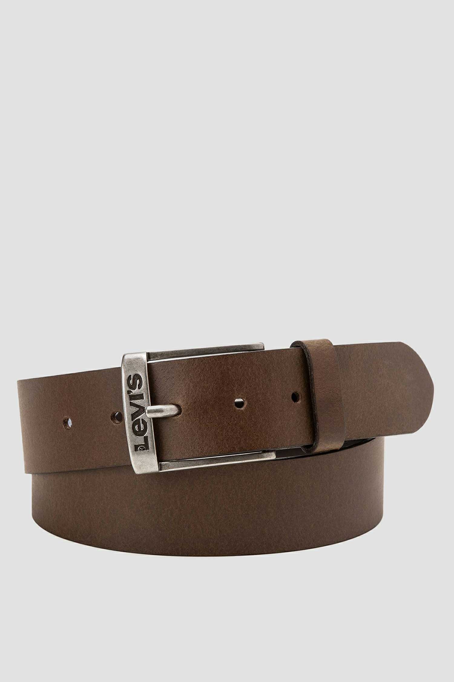 Чоловічий коричневий шкіряний ремінь Levi’s® 38016;0018