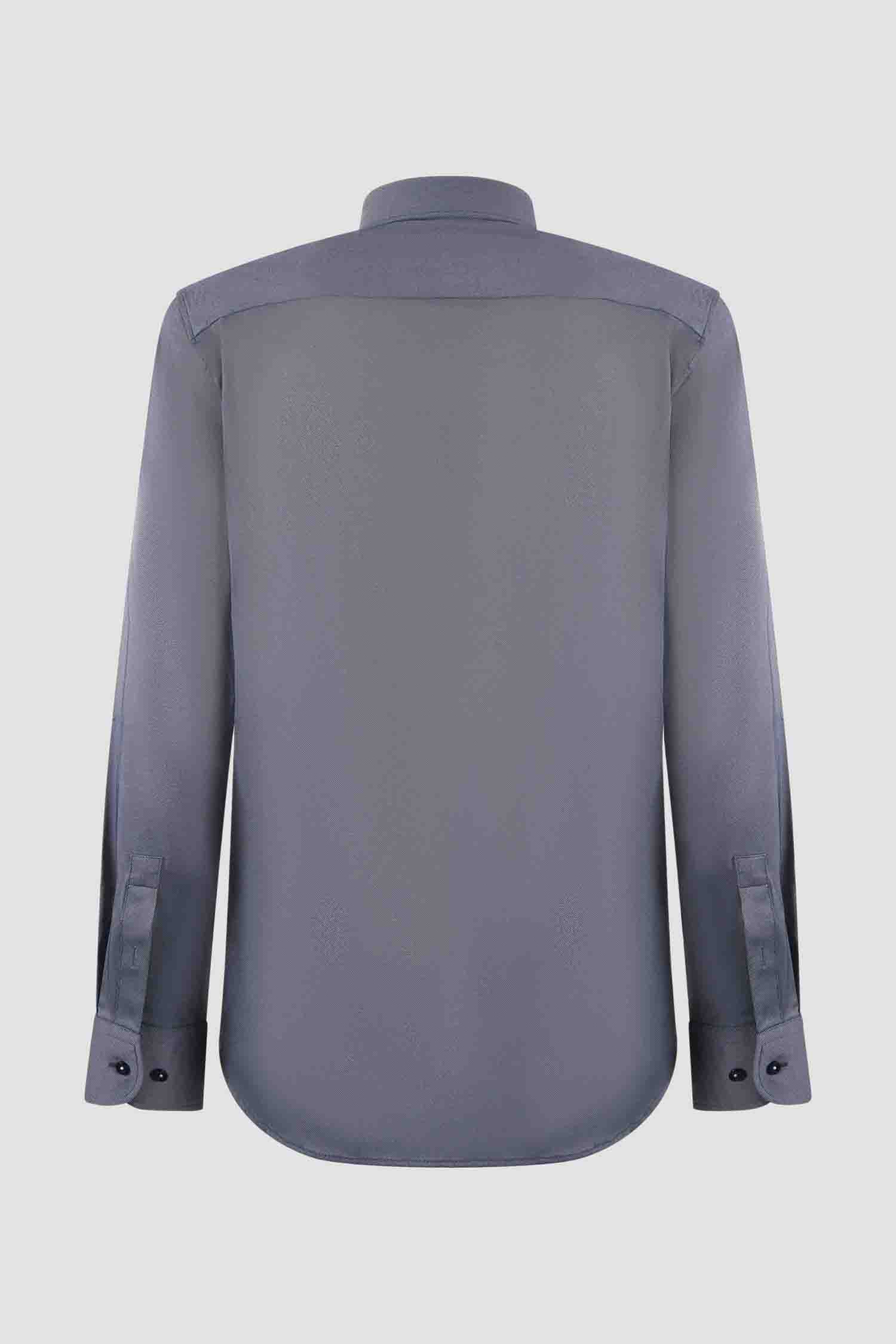 Мужская серая рубашка BOSS 50503533;475