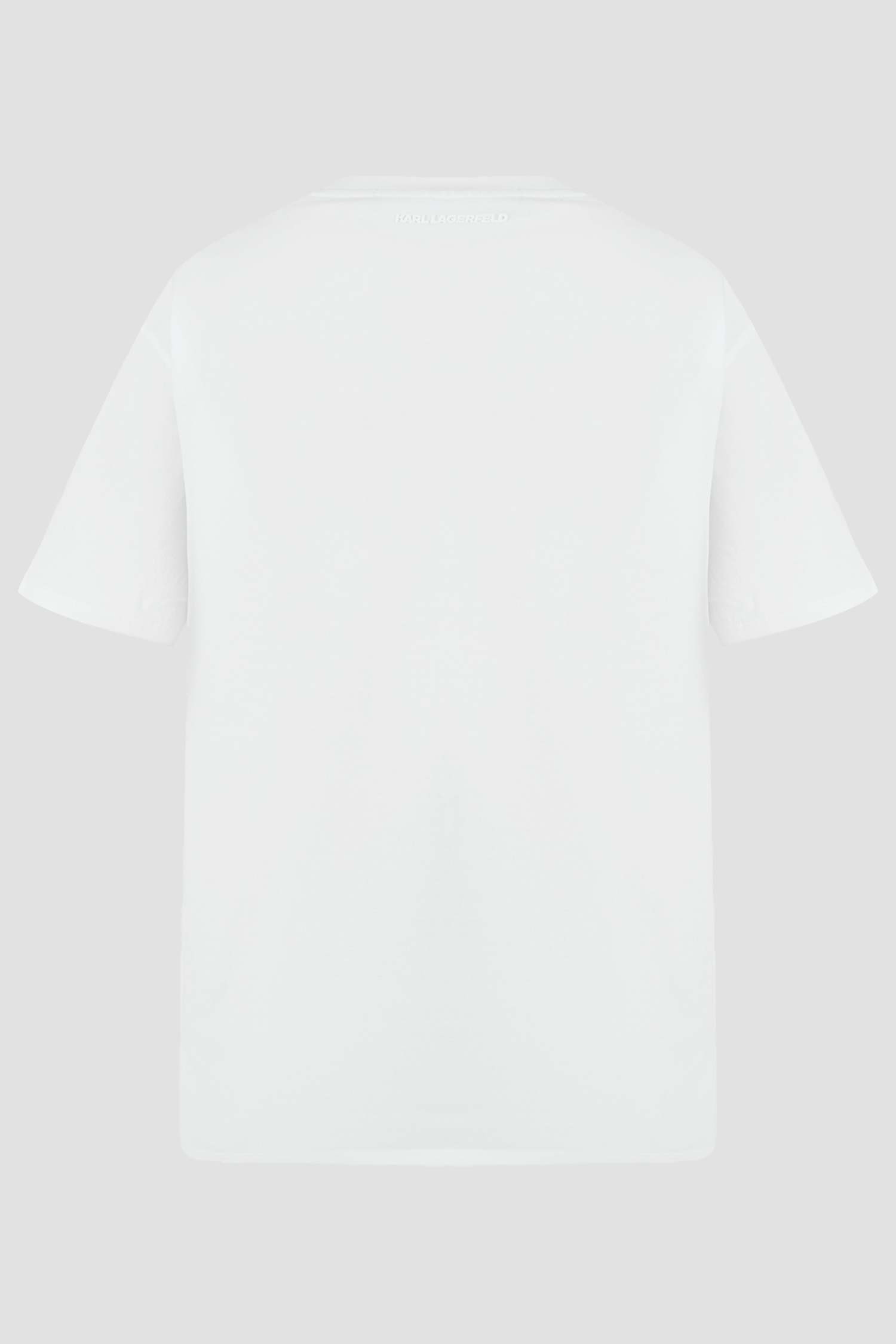 Мужская белая футболка Karl Lagerfeld 551230.755186;19