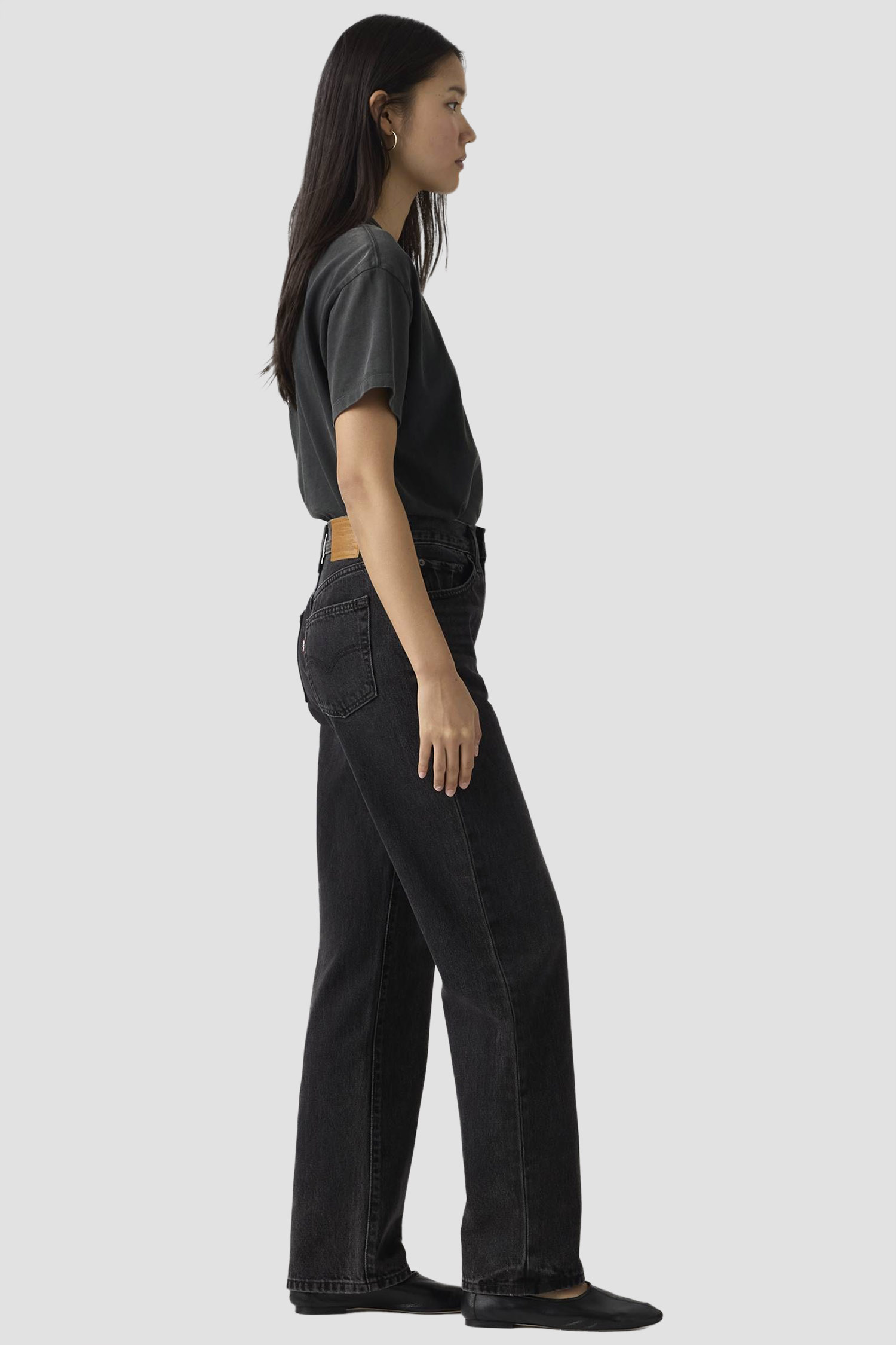 Женские черные джинсы Easy Dad Levi’s® 005DC;0002