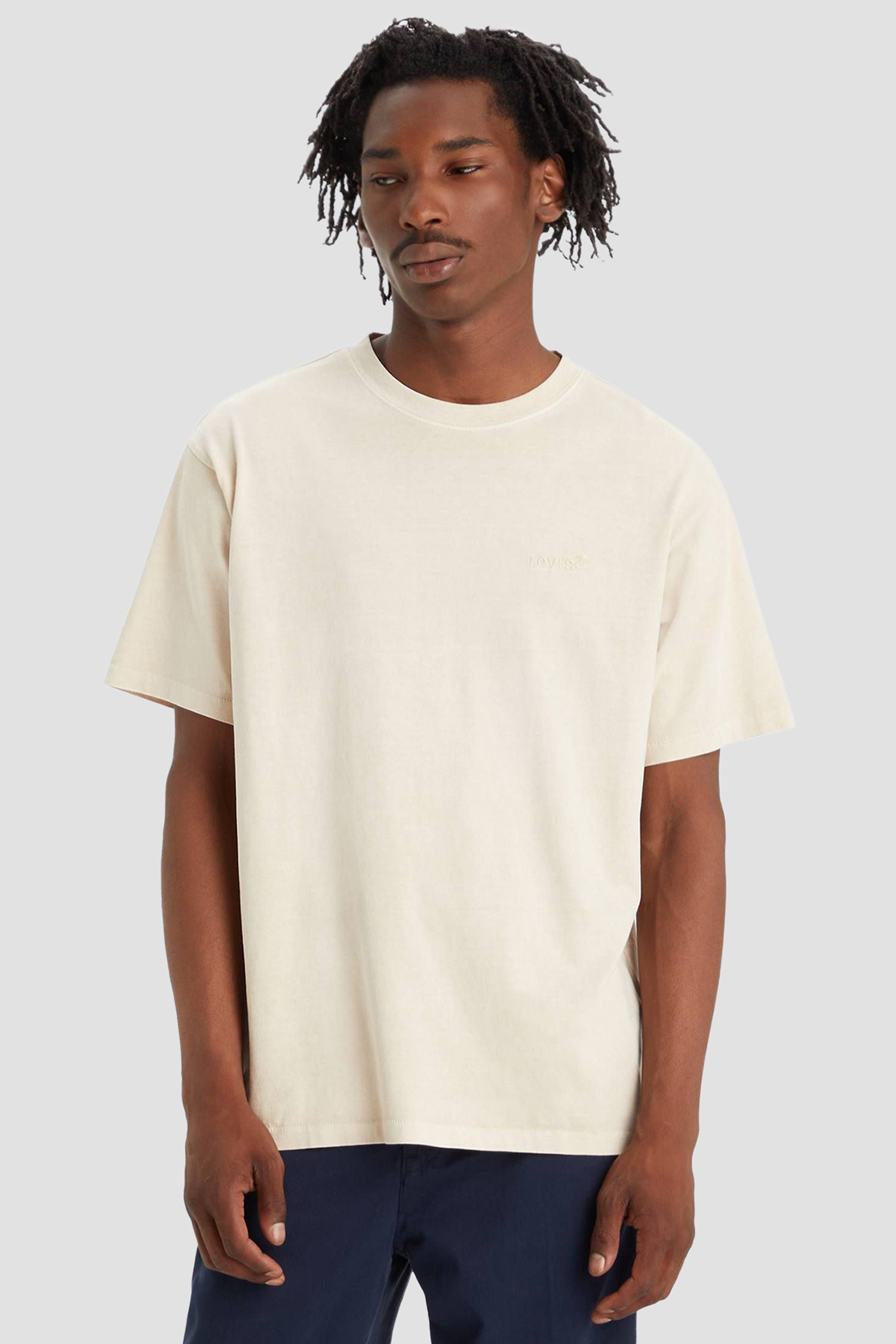 Мужская бежевая футболка Levi’s® A0637;0093
