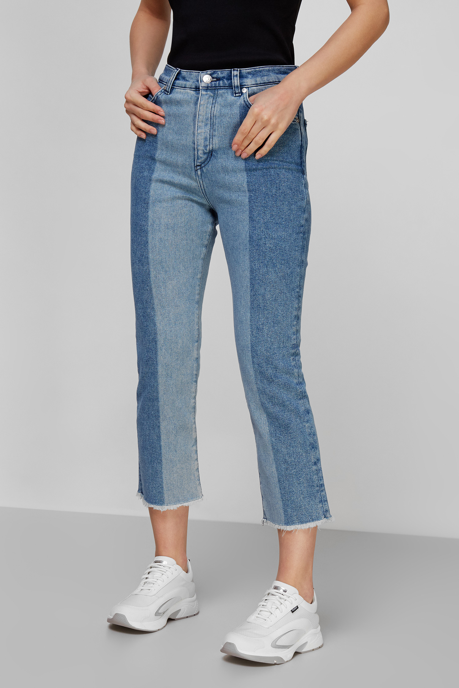 Женские голубые джинсы HUGO 50467471;435