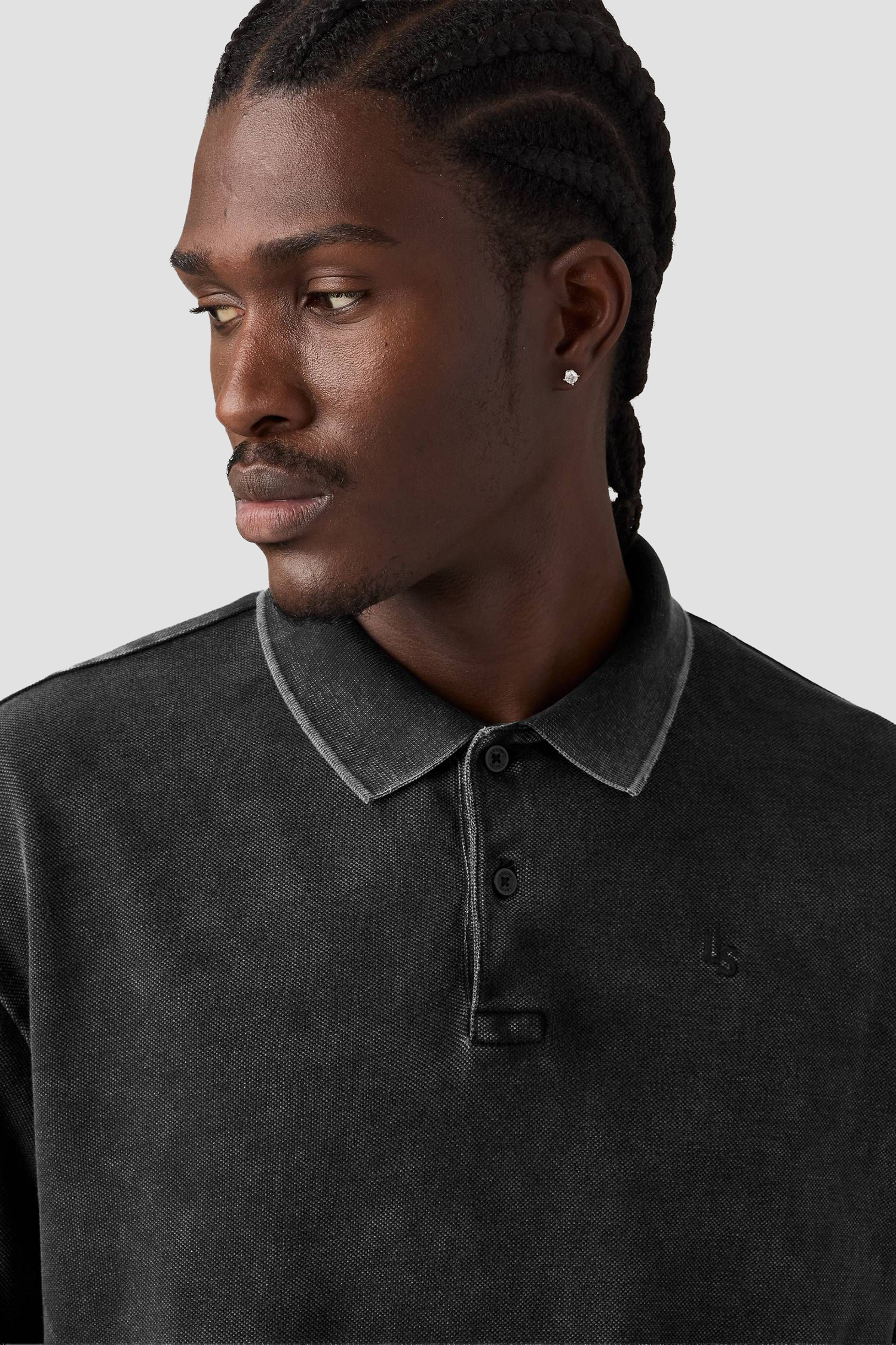 Мужское темно-серое поло Levi’s® 0086Y;0001