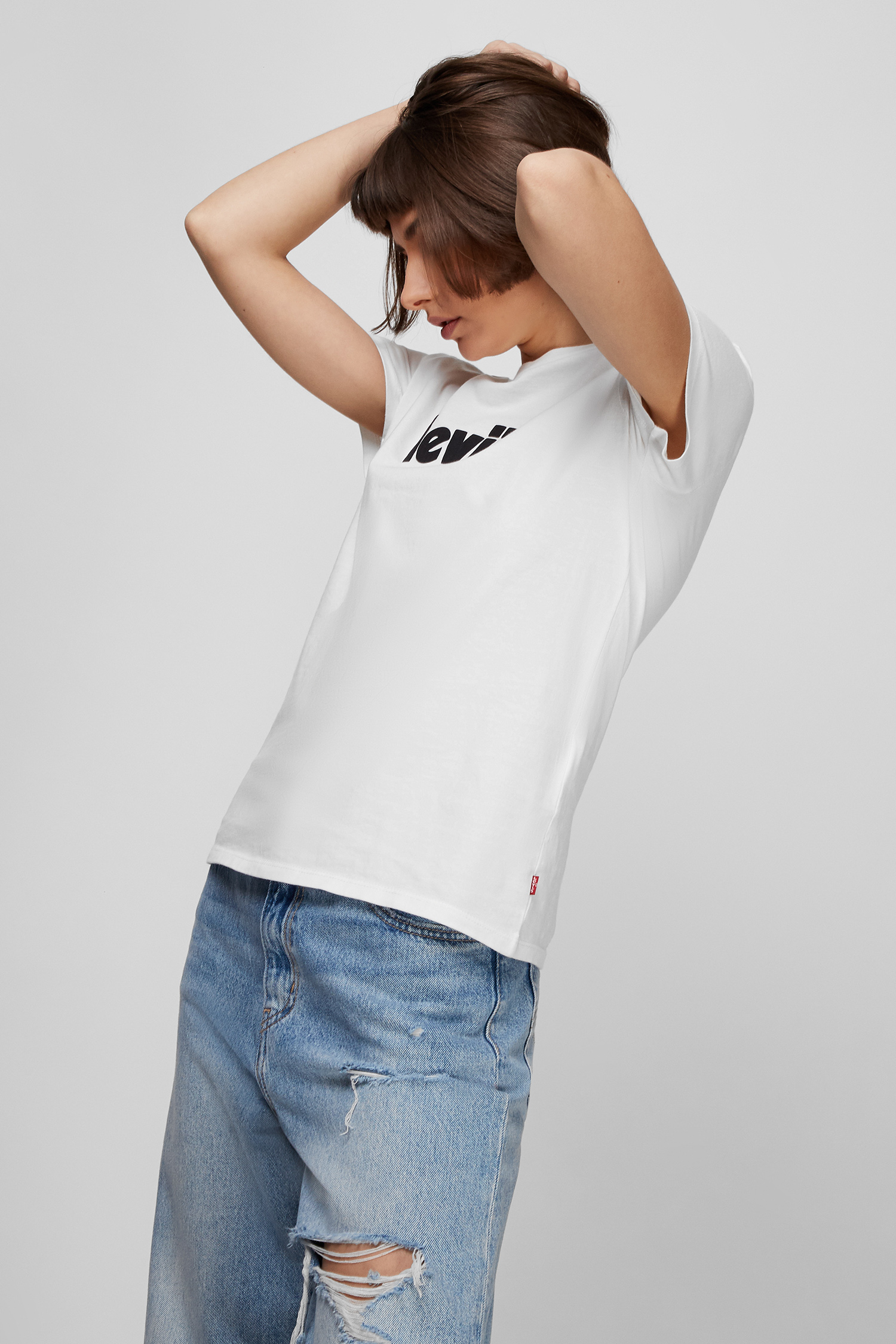 Женская белая футболка Levi’s® 17369;1755