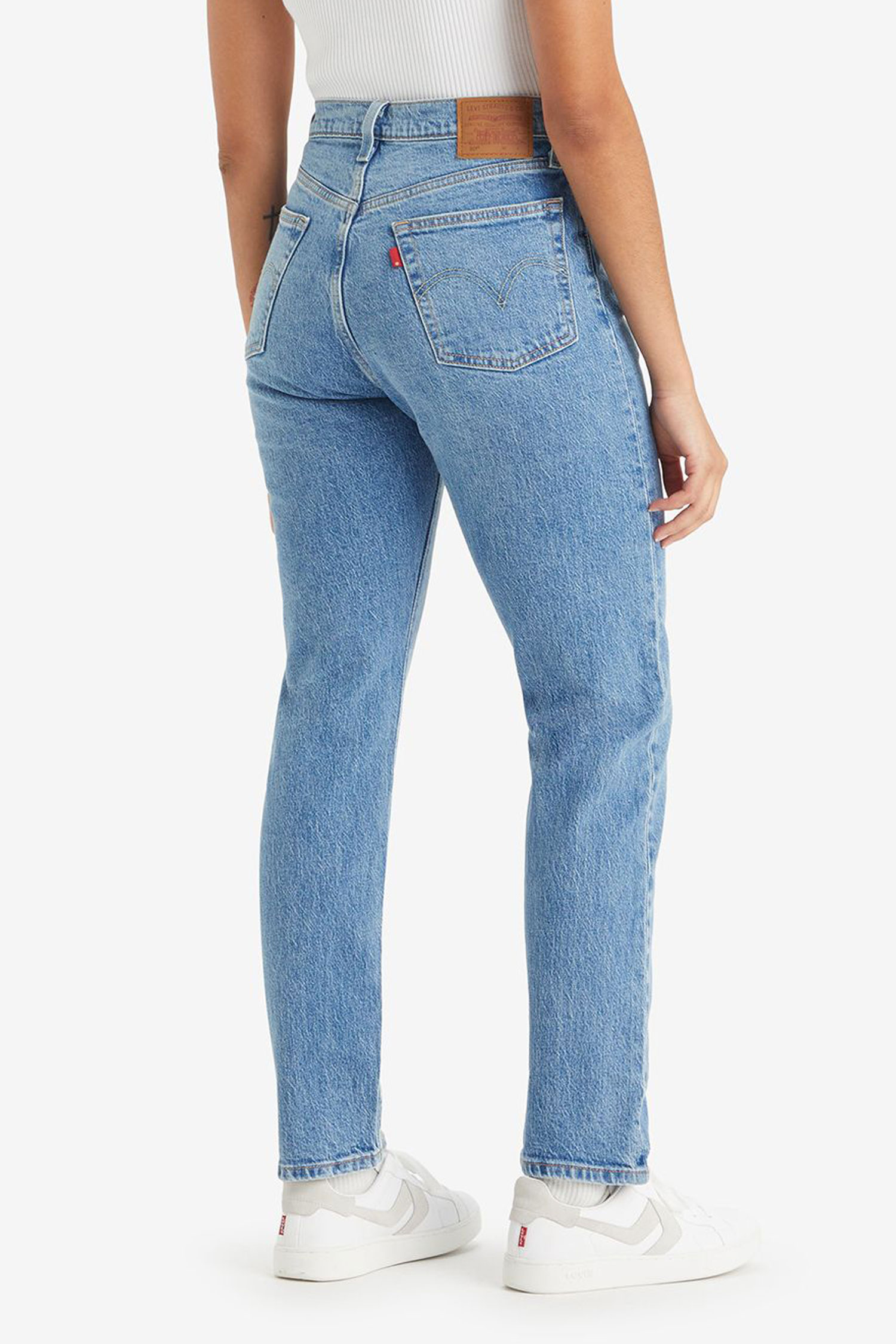 Женские голубые джинсы  501® Straight Levi’s® 12501;0415