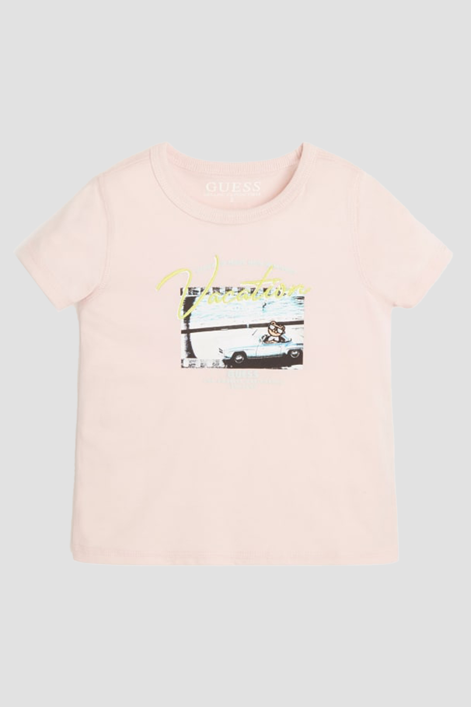 Детская розовая футболка Guеss Kids N2GI11.K8HM0;G6R4