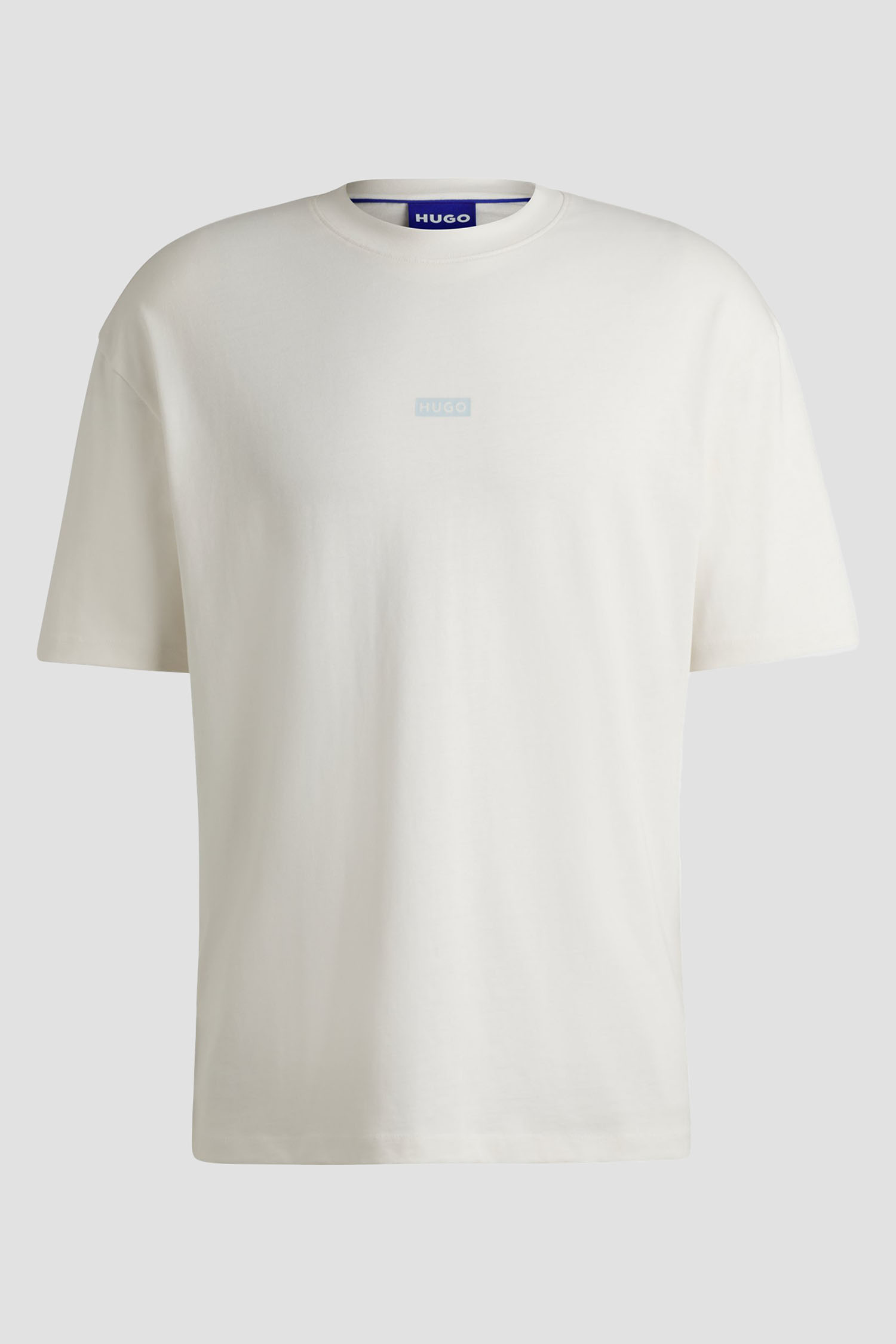 Мужская белая футболка HUGO BLUE 50509776;124