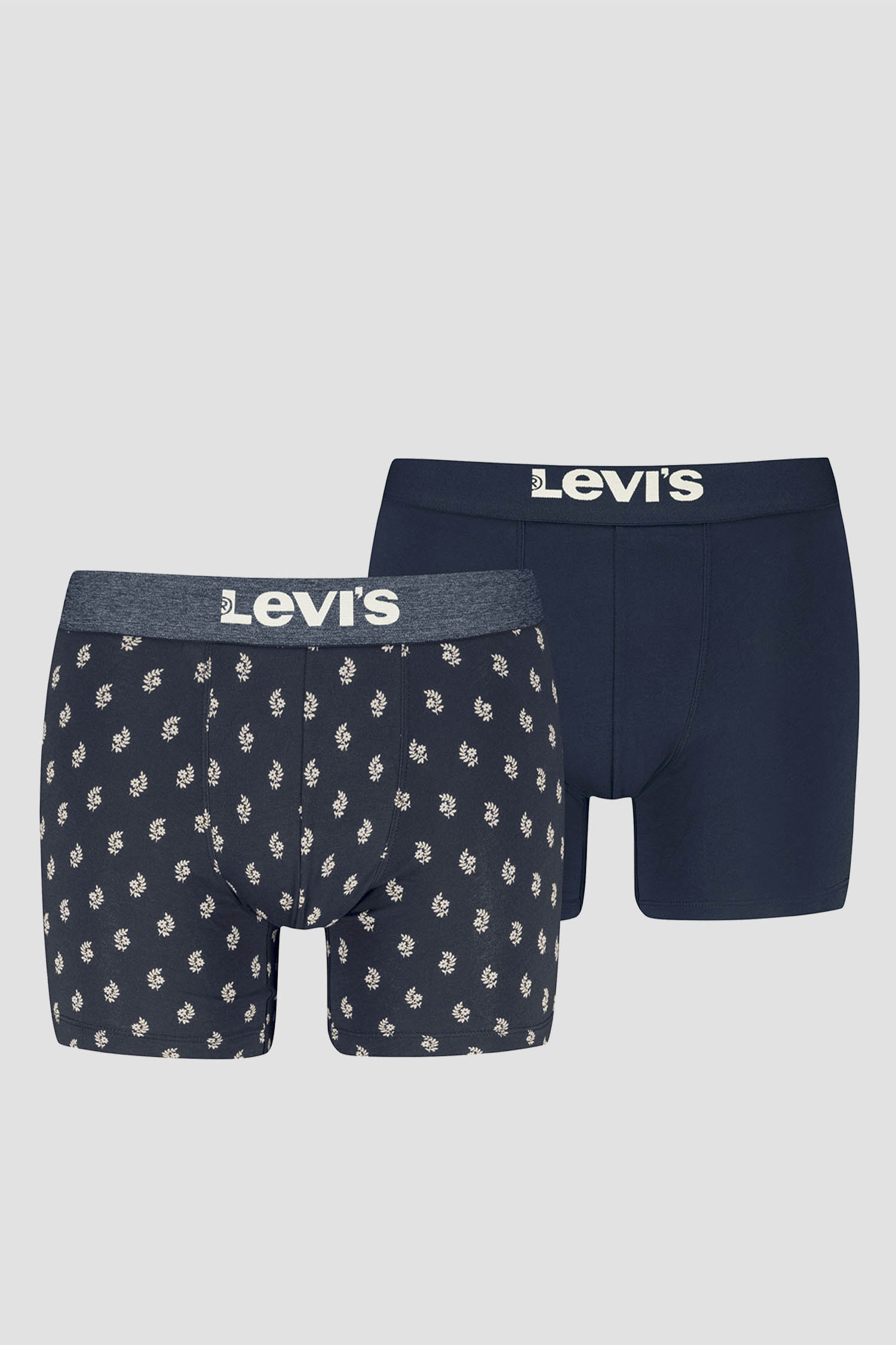 Мужские темно-синие боксеры (2 шт) Levi’s® 701235942;001
