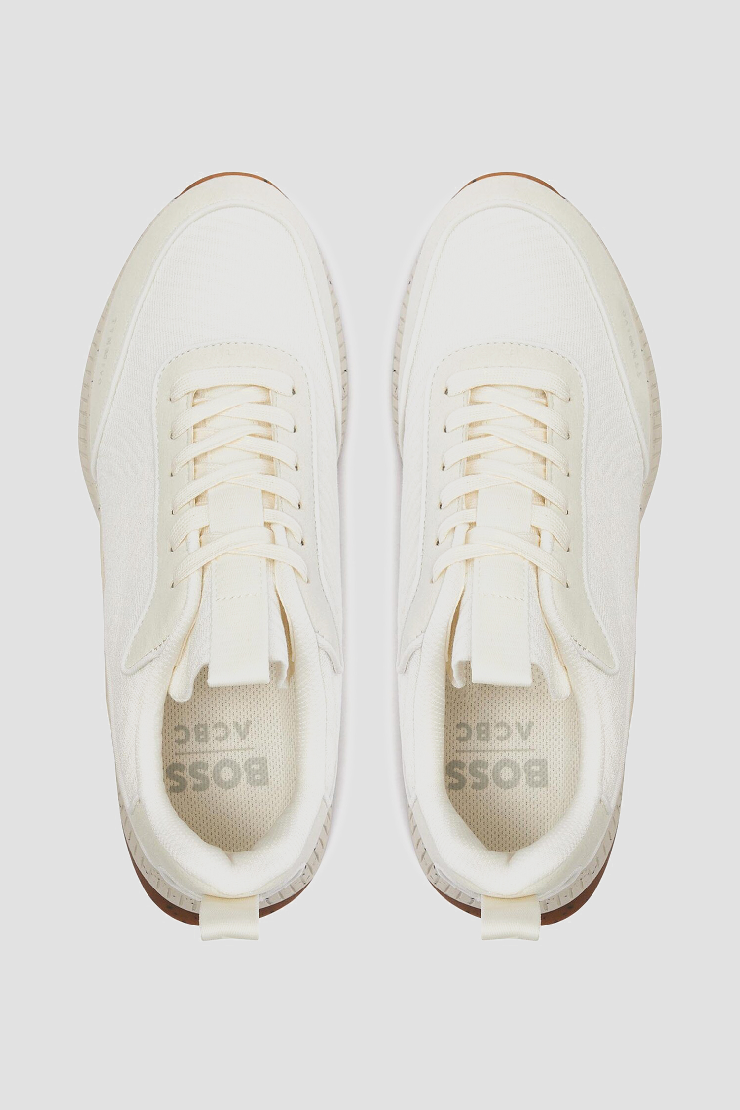 Чоловічі бежеві кросівки BOSS 50517897;100