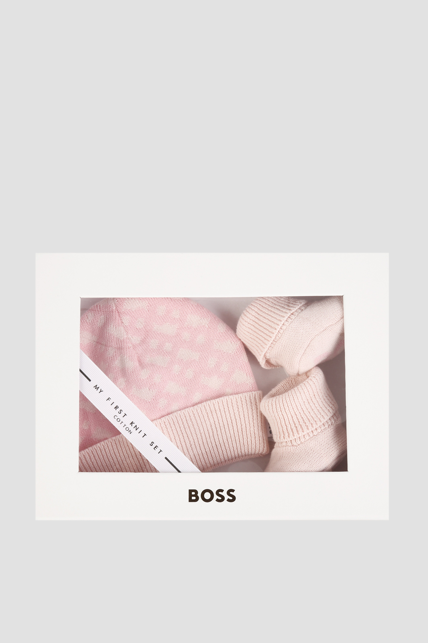 Детский набор аксессуаров (шапка, носки) BOSS kids J98423;44L