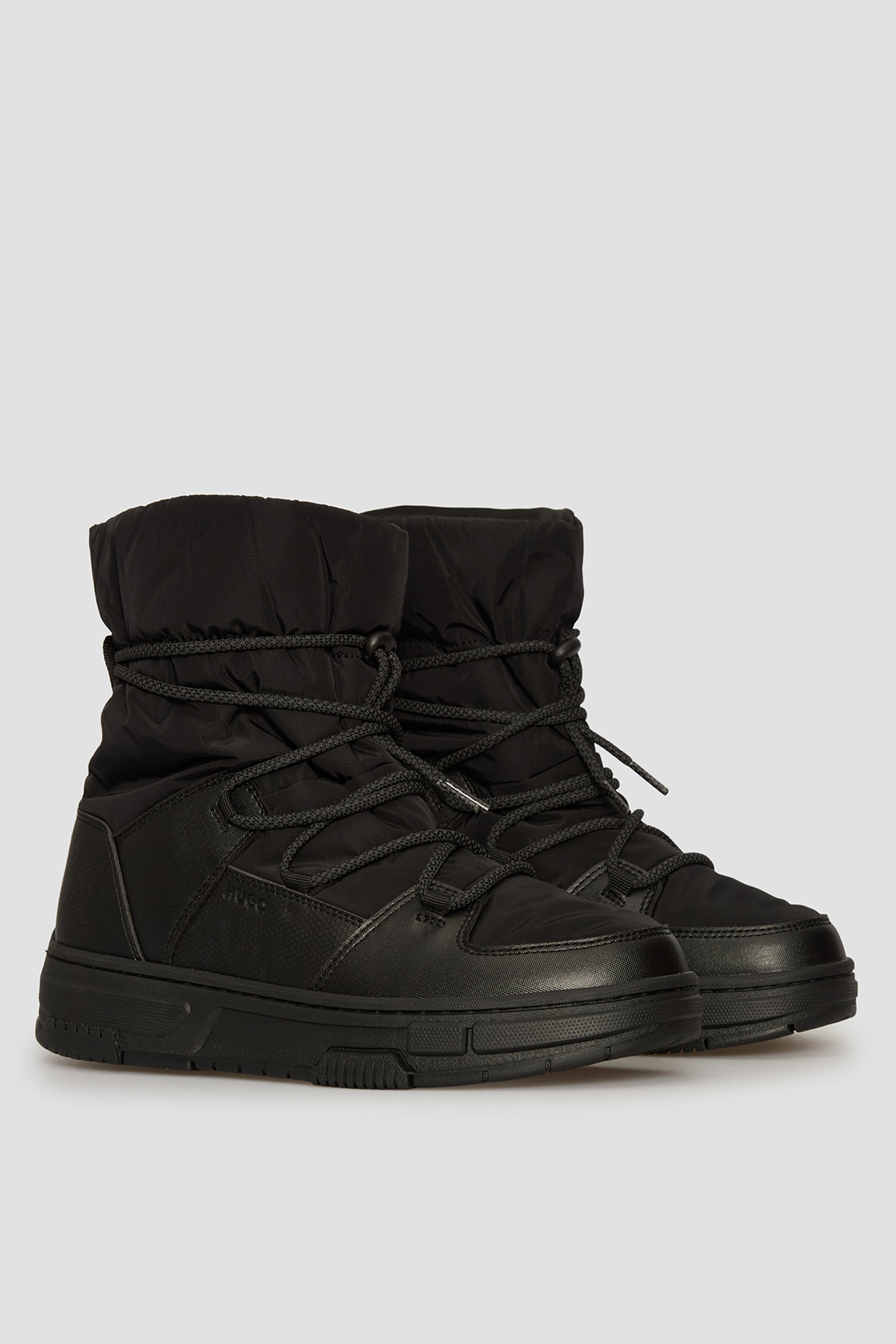 Мужские черные ботинки HUGO 50552593;003