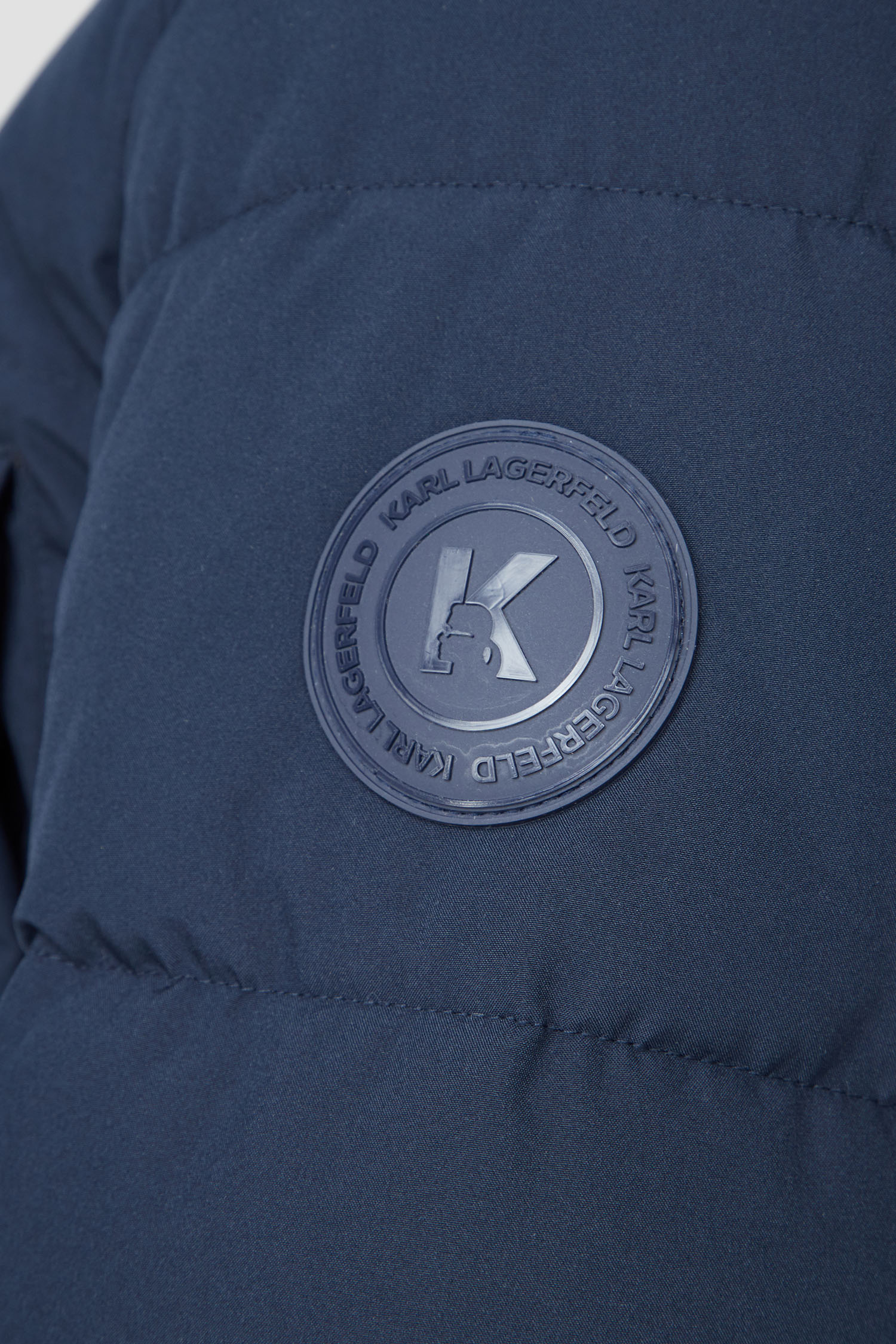 Мужская темно-синяя куртка Karl Lagerfeld 534586.505035;690