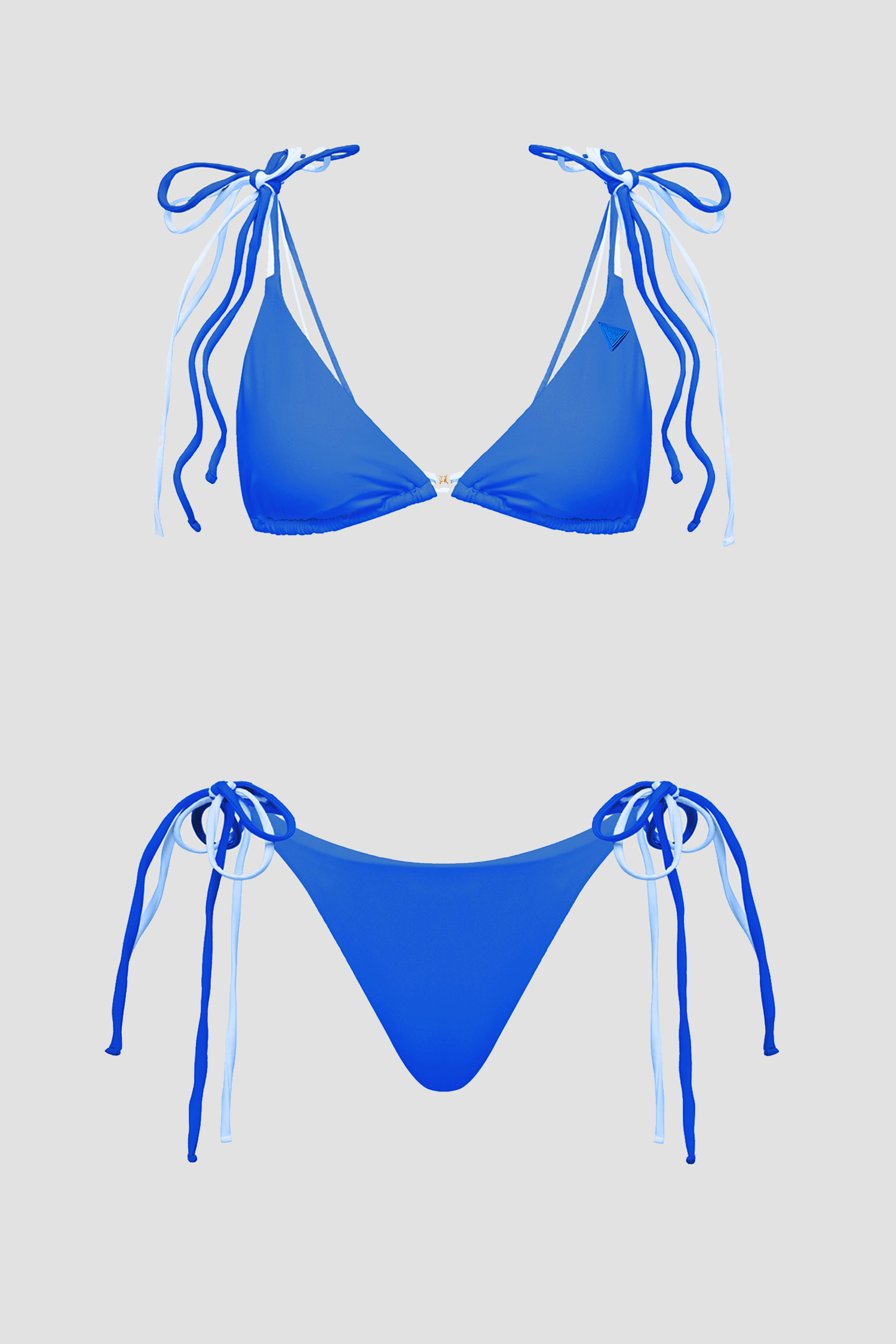 Жіночий синій купальник Guess E1GS49.MC043;G7M1