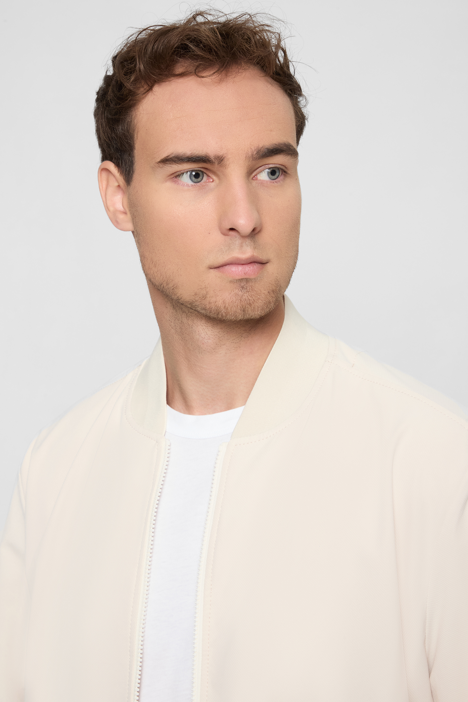 Мужской бежевый бомбер BOSS 50545795;131