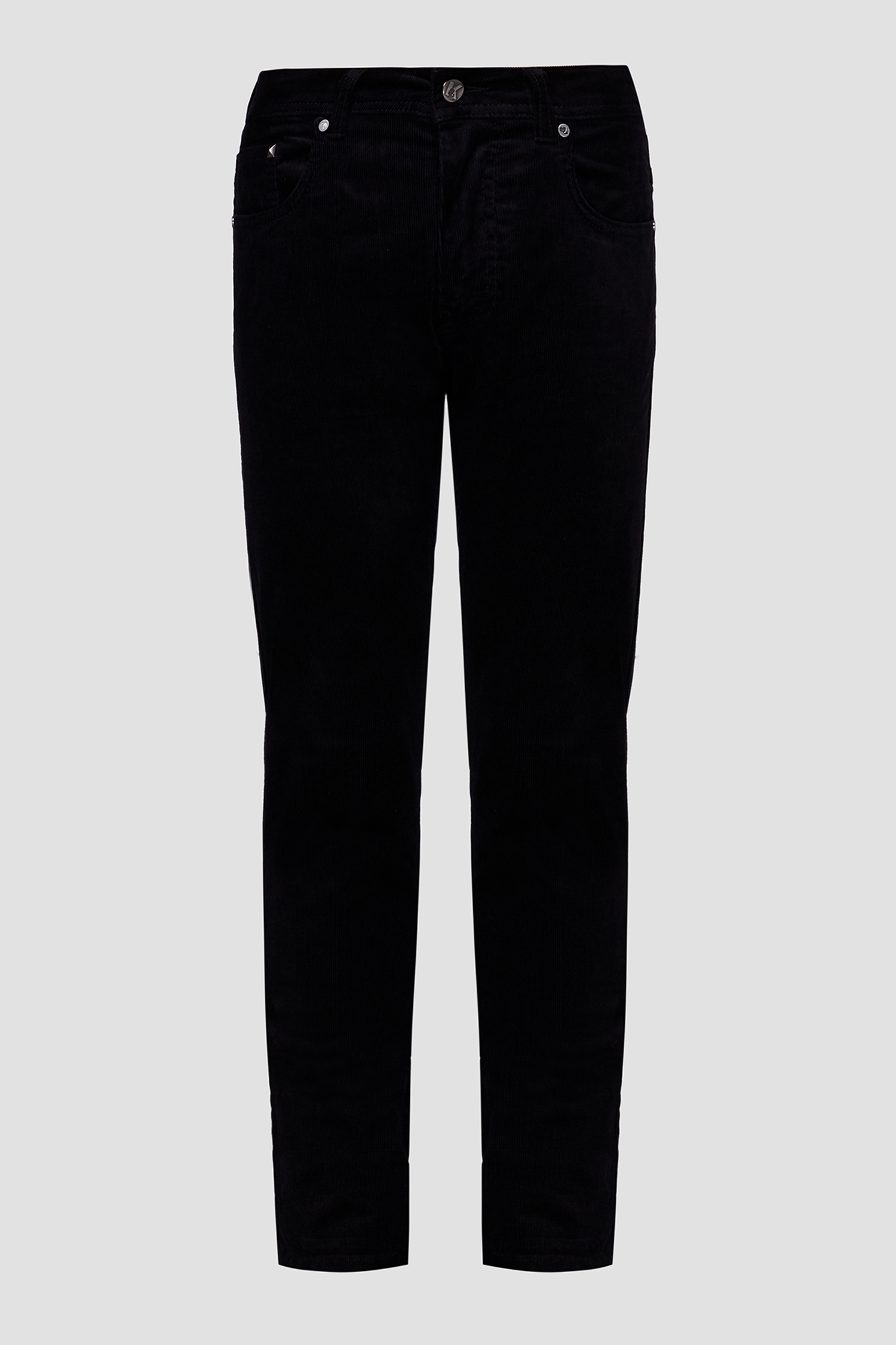 Мужские черные вельветовые брюки Karl Lagerfeld 502822.265840;990