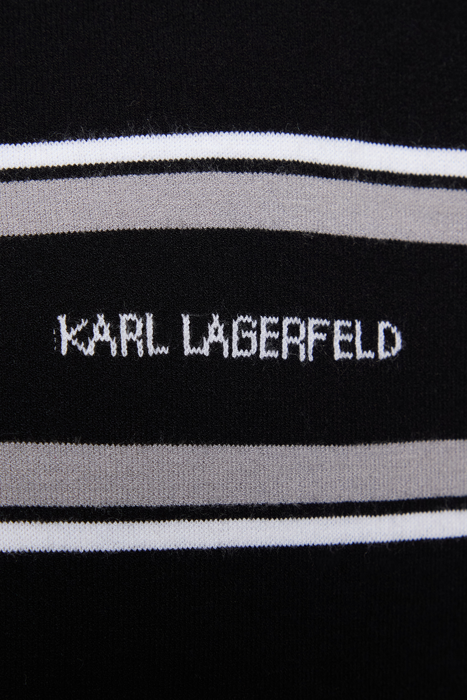 Мужской черный джемпер Karl Lagerfeld 561302.655010;990