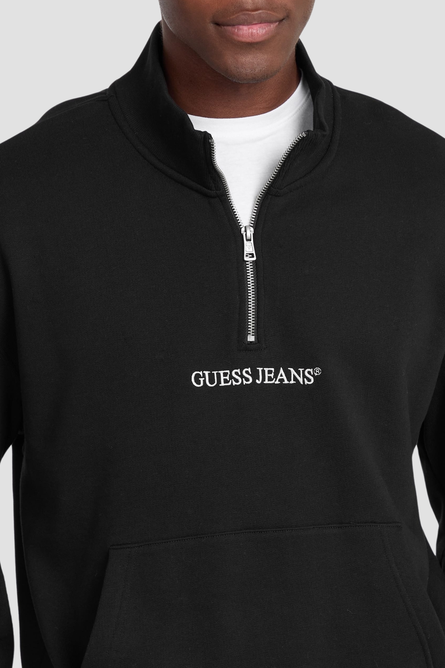 Чоловіча чорна спортивна кофта Guess Jeans M5RQ42.KCPR1;JBLK