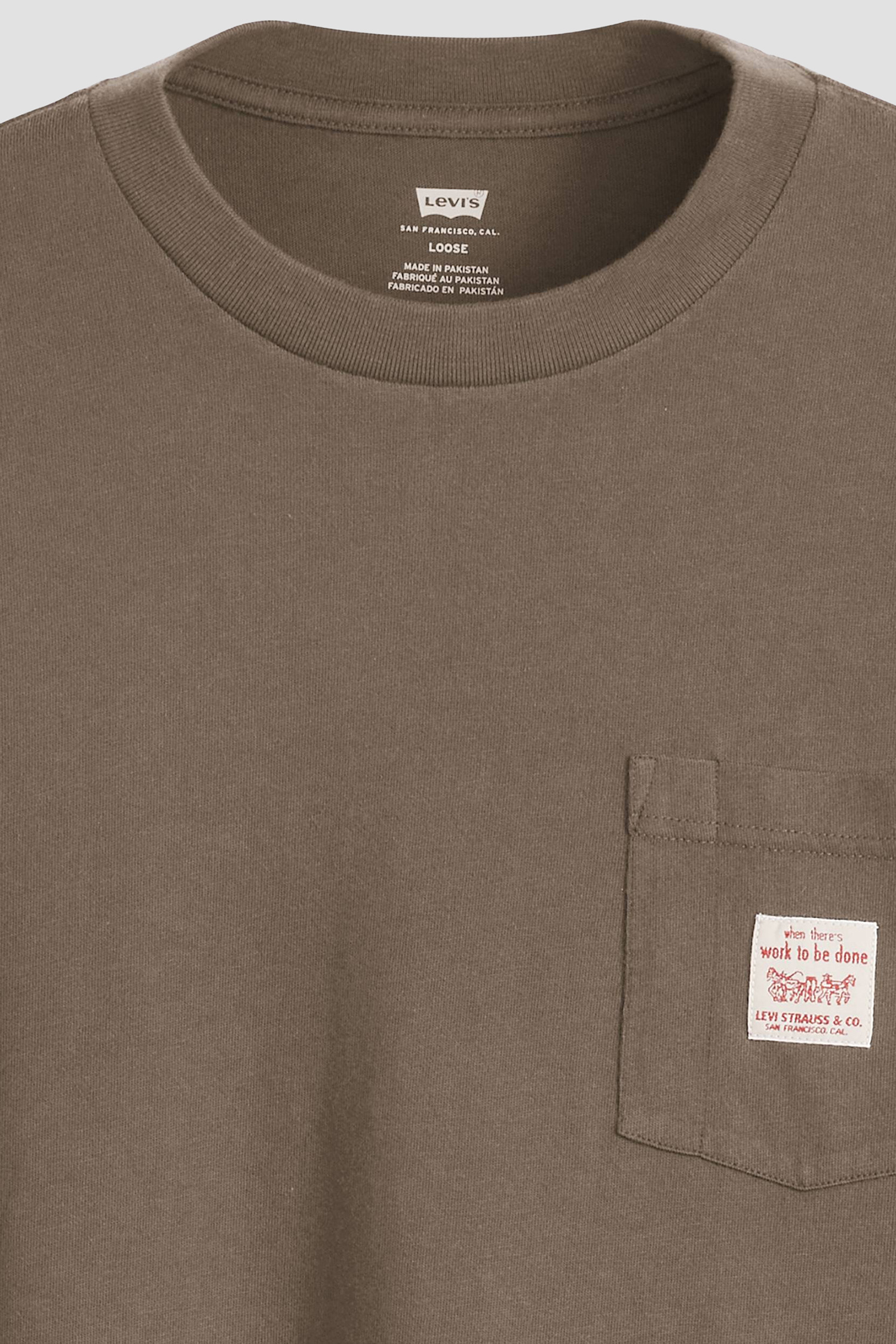 Чоловіча коричнева футболка Levi’s® A5850;0030