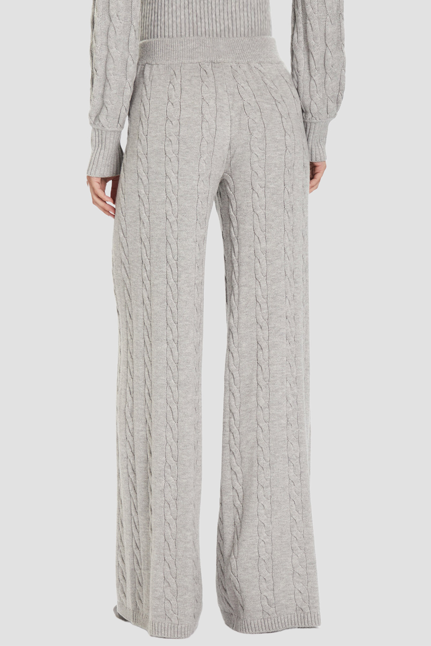 Женские серые брюки Guess W5BB52.Z1192;LMGY