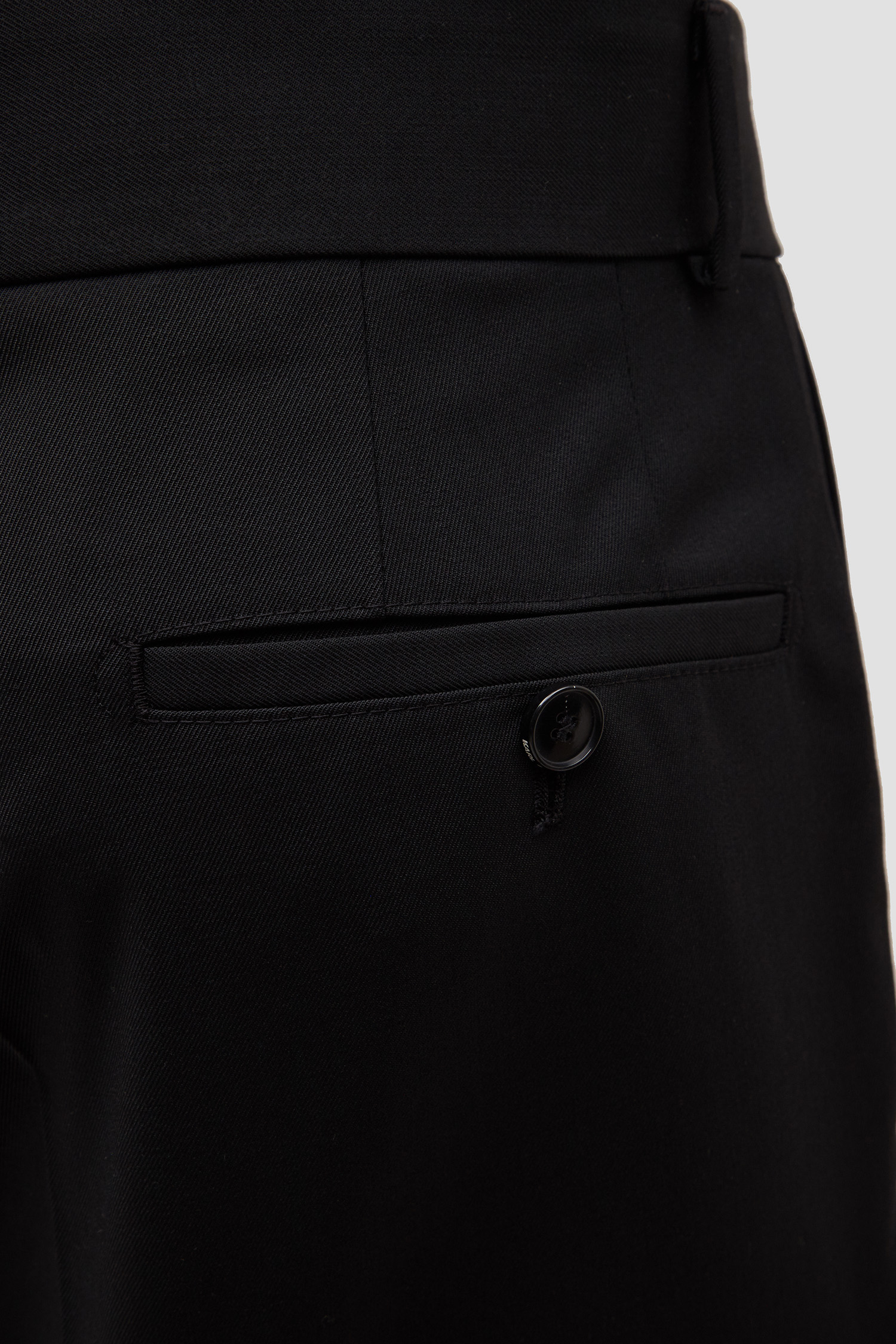 Чоловічі чорні вовняні брюки Karl Lagerfeld 544083.255080;990