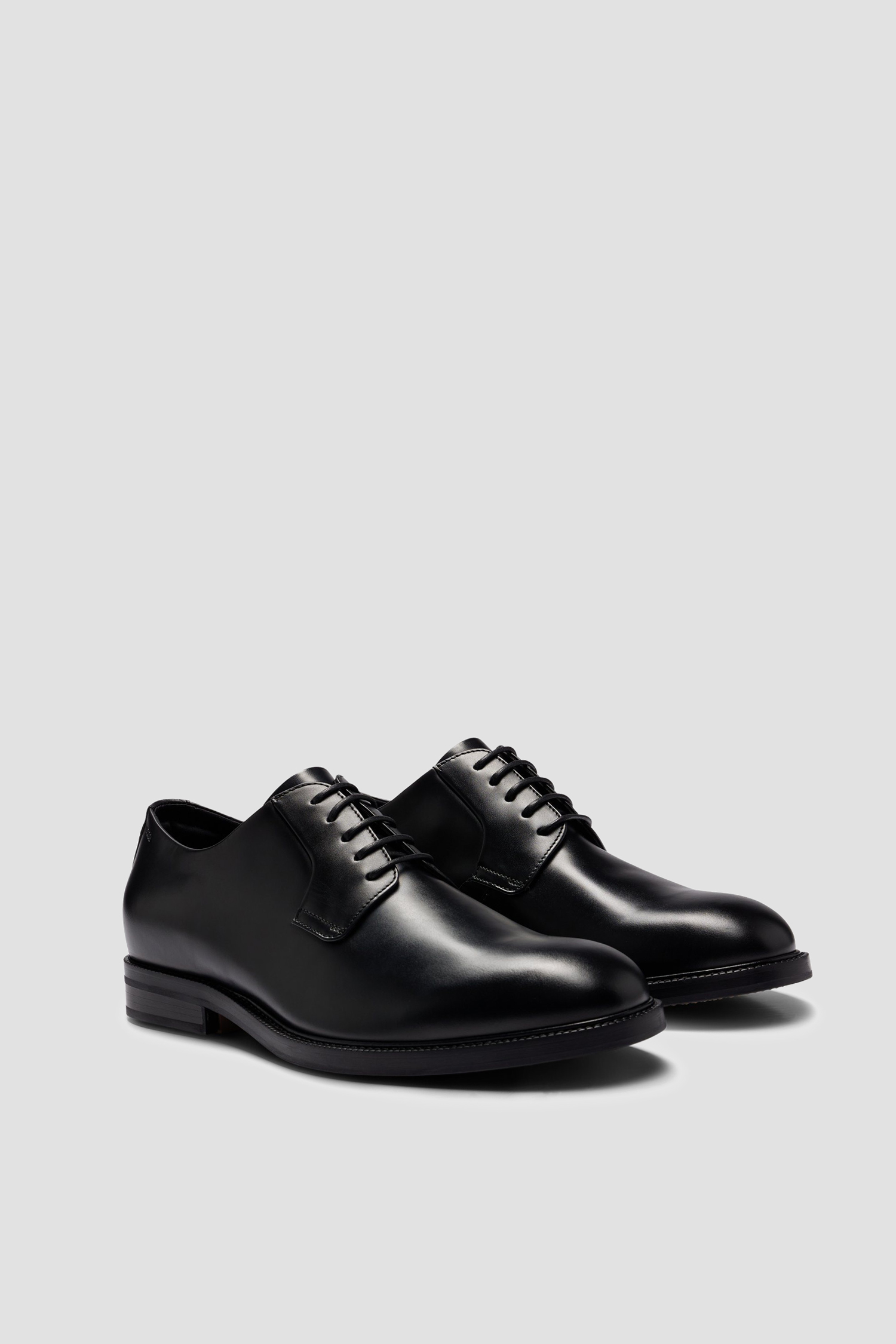 Мужские черные кожаные дерби BOSS 50513353;001