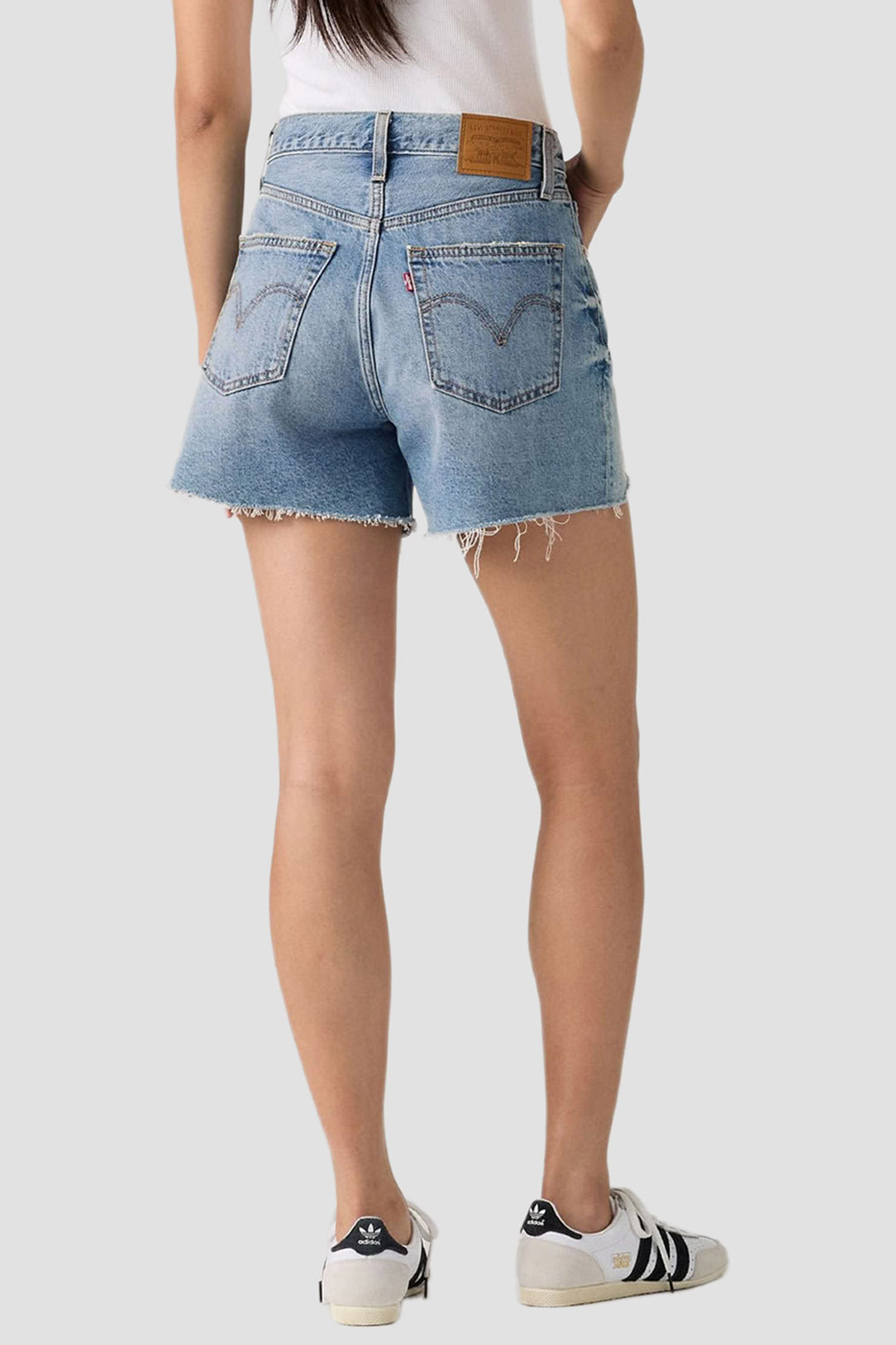Жіночі блакитні джинсові шорти Levi’s® 005DS;0001