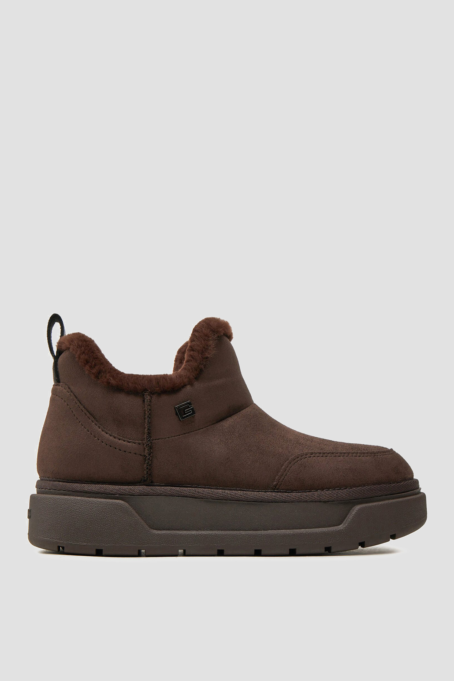 Женские коричневые угги Guess FLFUNN.ESU10;BROWN