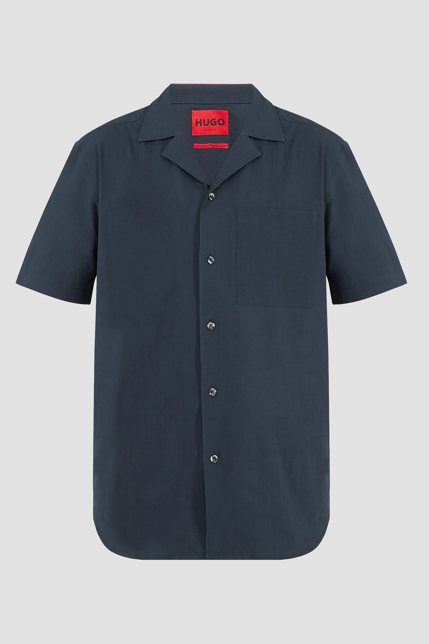 Мужская темно-синяя рубашка HUGO 50514173;405