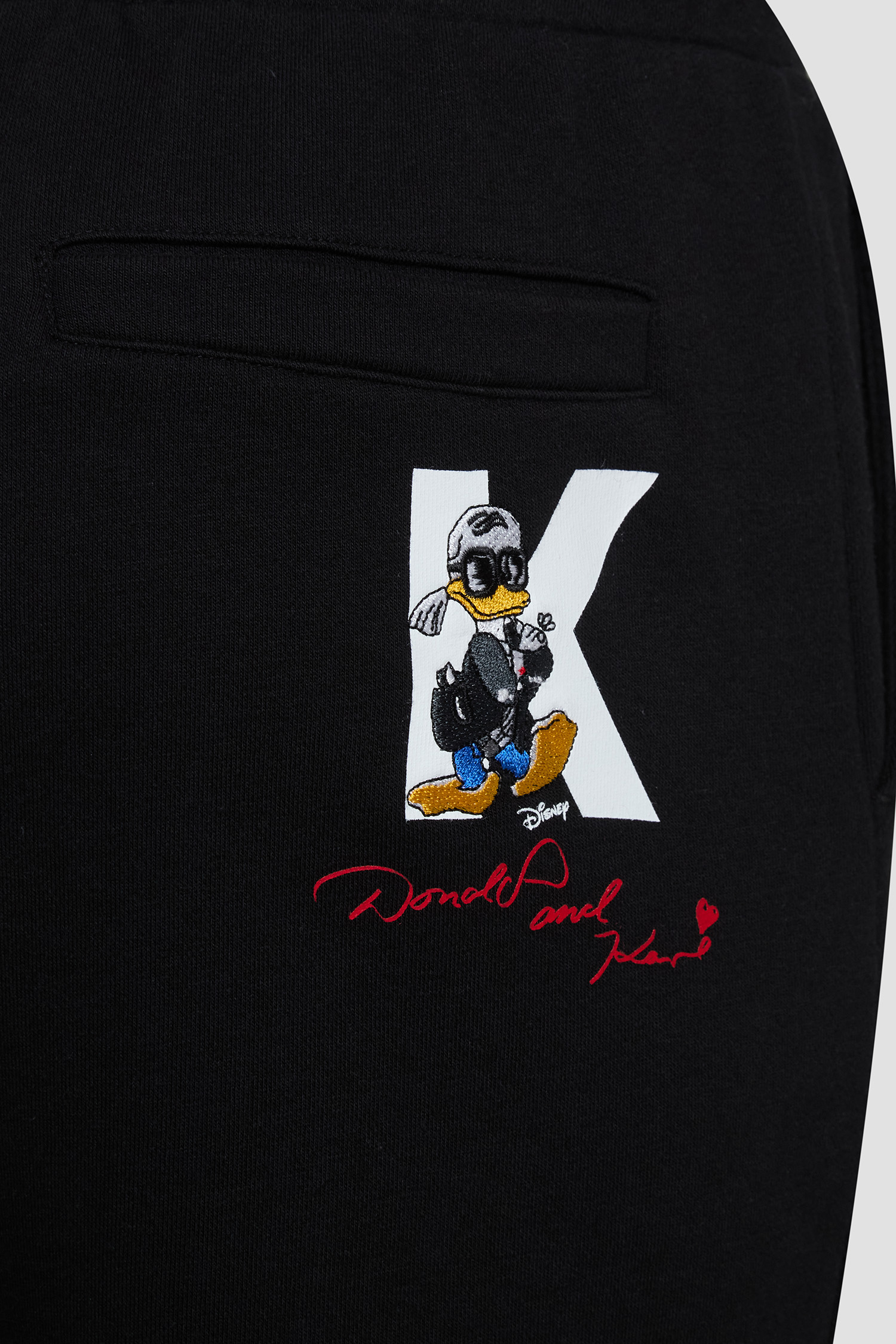 Мужские черные спортивные брюки Karl Lagerfeld x Disney Karl Lagerfeld 553930.705096;990