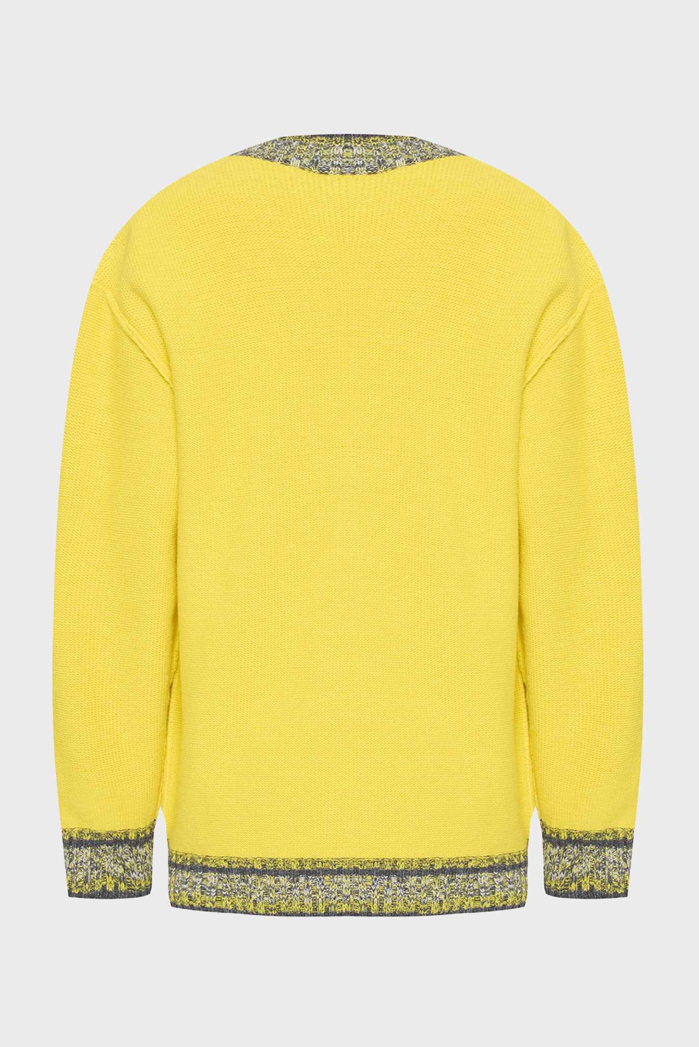 Женский желтый шерстяной кардиган Moschino A0926.8204;1027