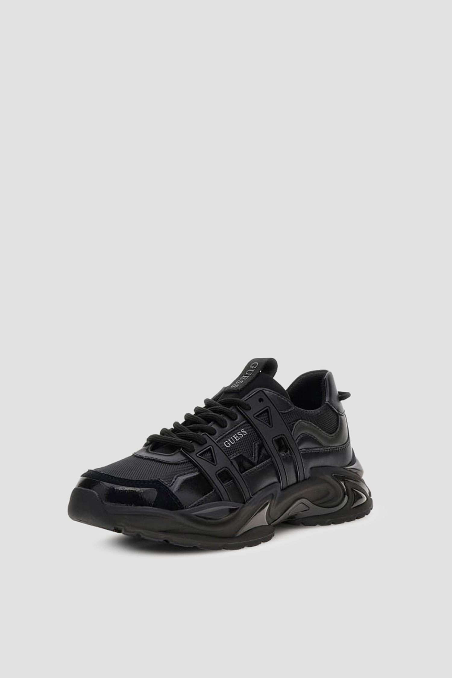 Чоловічі чорні кросівки Guess FMFUNO.ELL12;BLACK