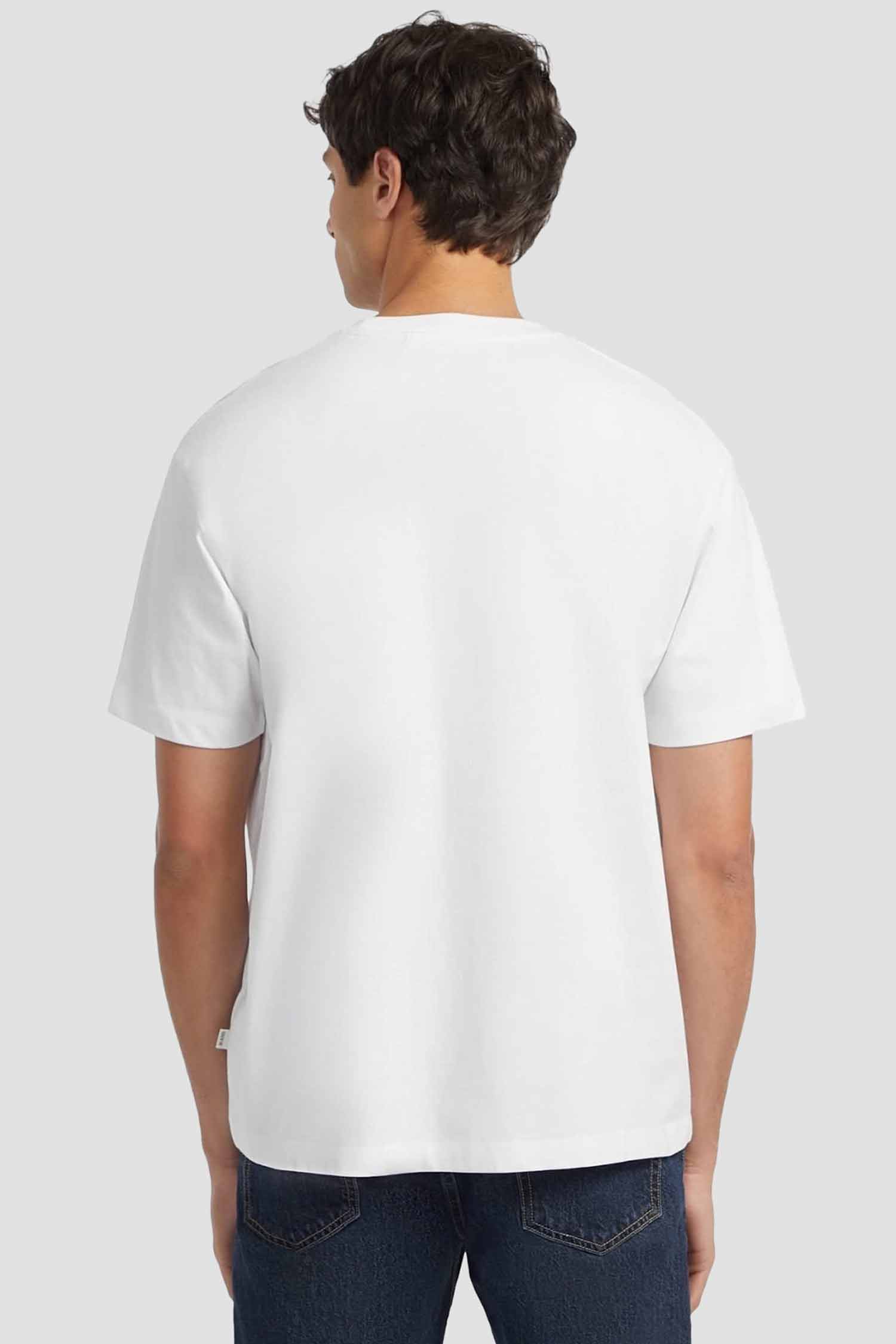 Мужская белая футболка Guess Jeans M4YI44.K8FQ4;G011