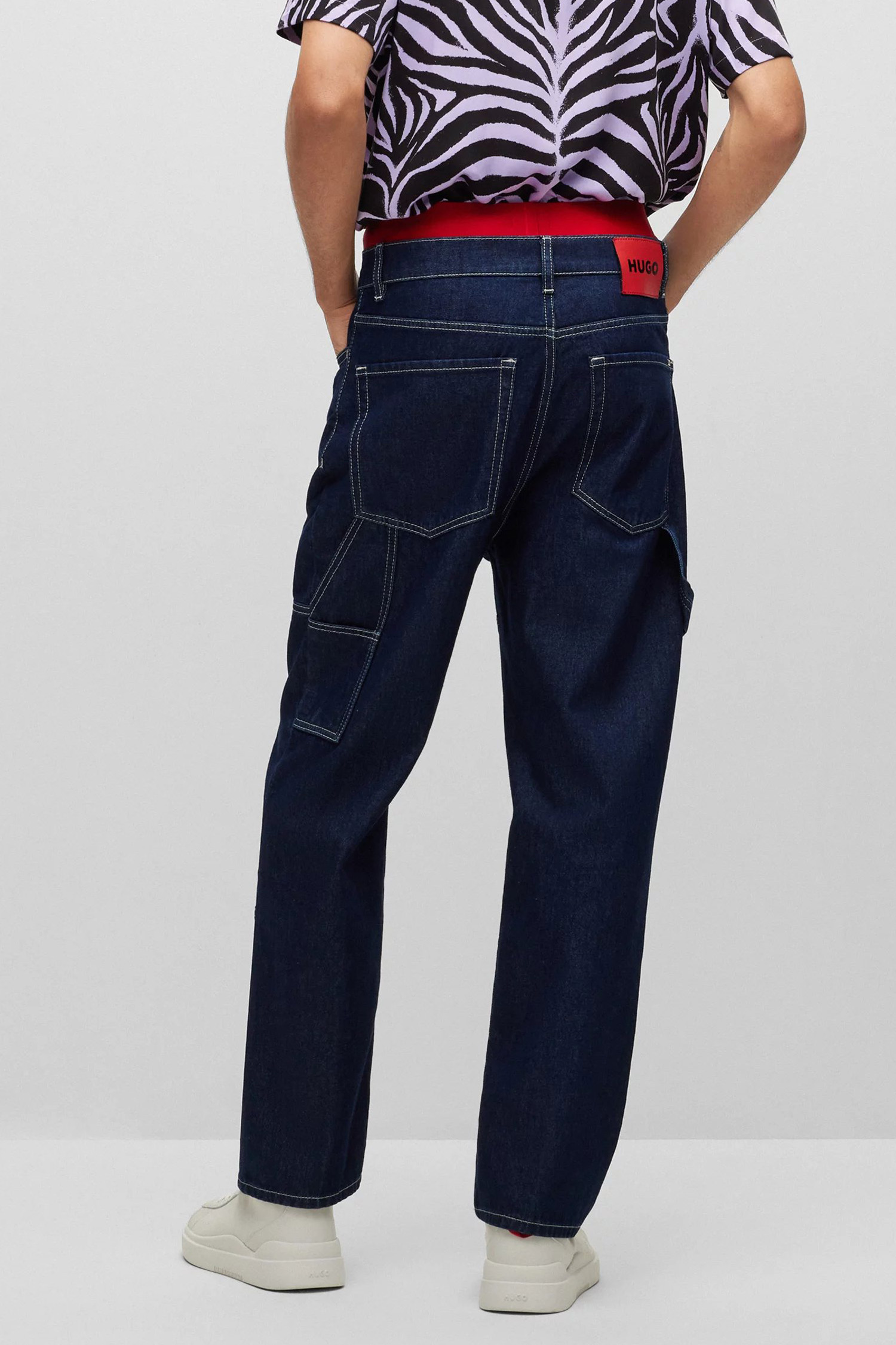 Чоловічі темно-сині джинси HUGO 50489798;401