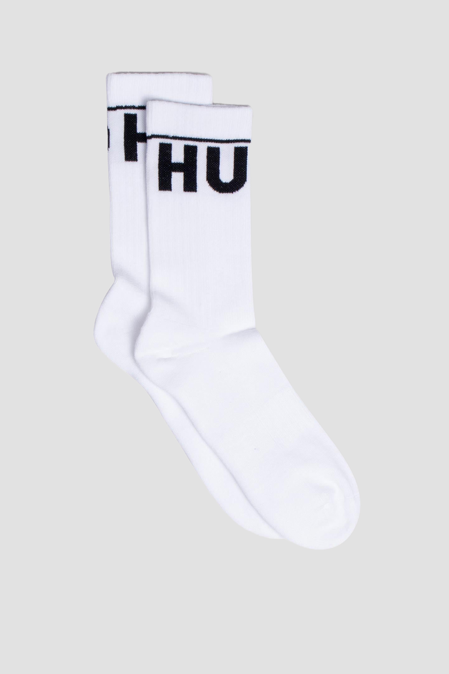 Чоловічі білі шкарпетки (2 пари) HUGO 50510647;100