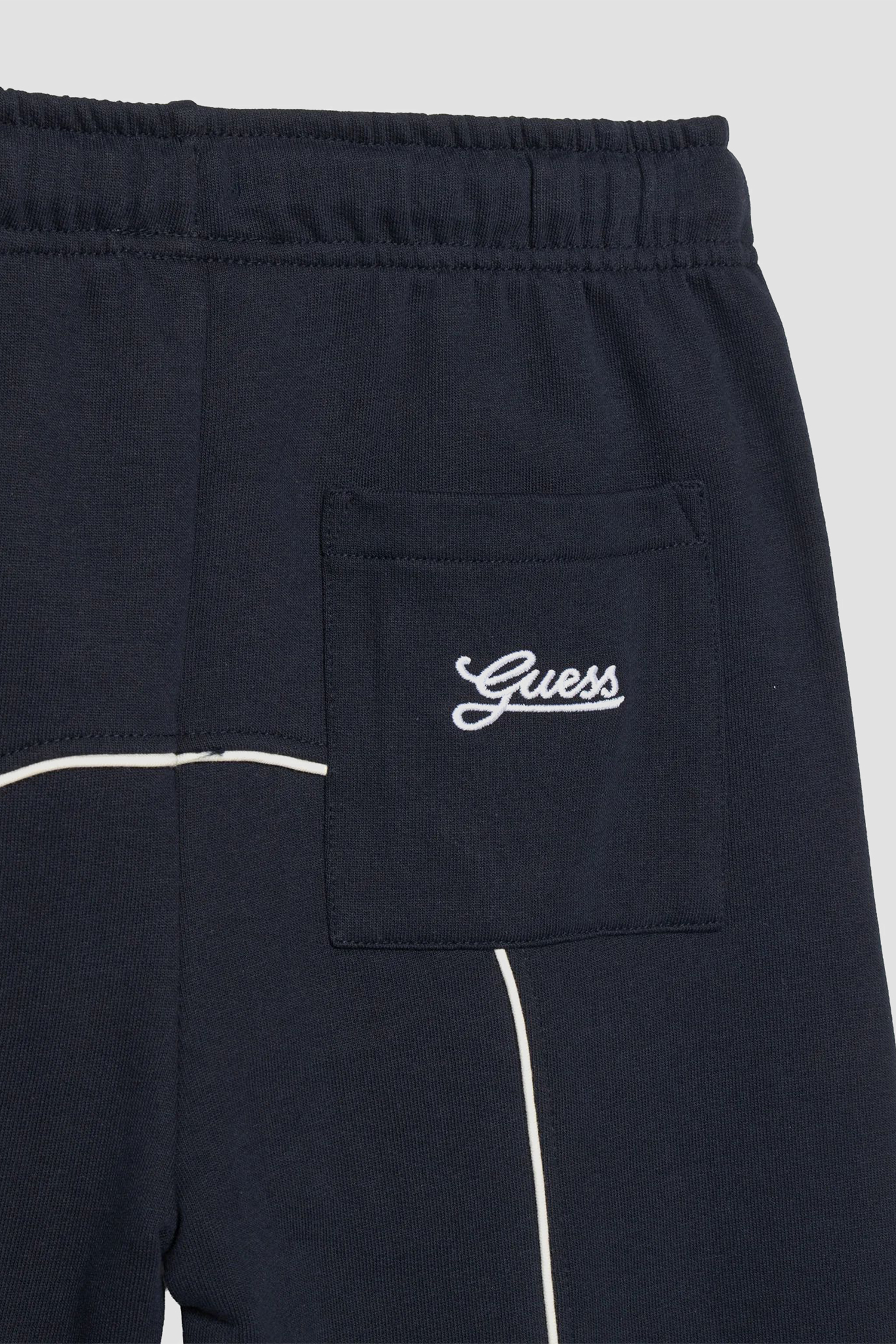 Детские темно-синие спортивные брюки Guess Kids L6YB08.K4095;G7V2