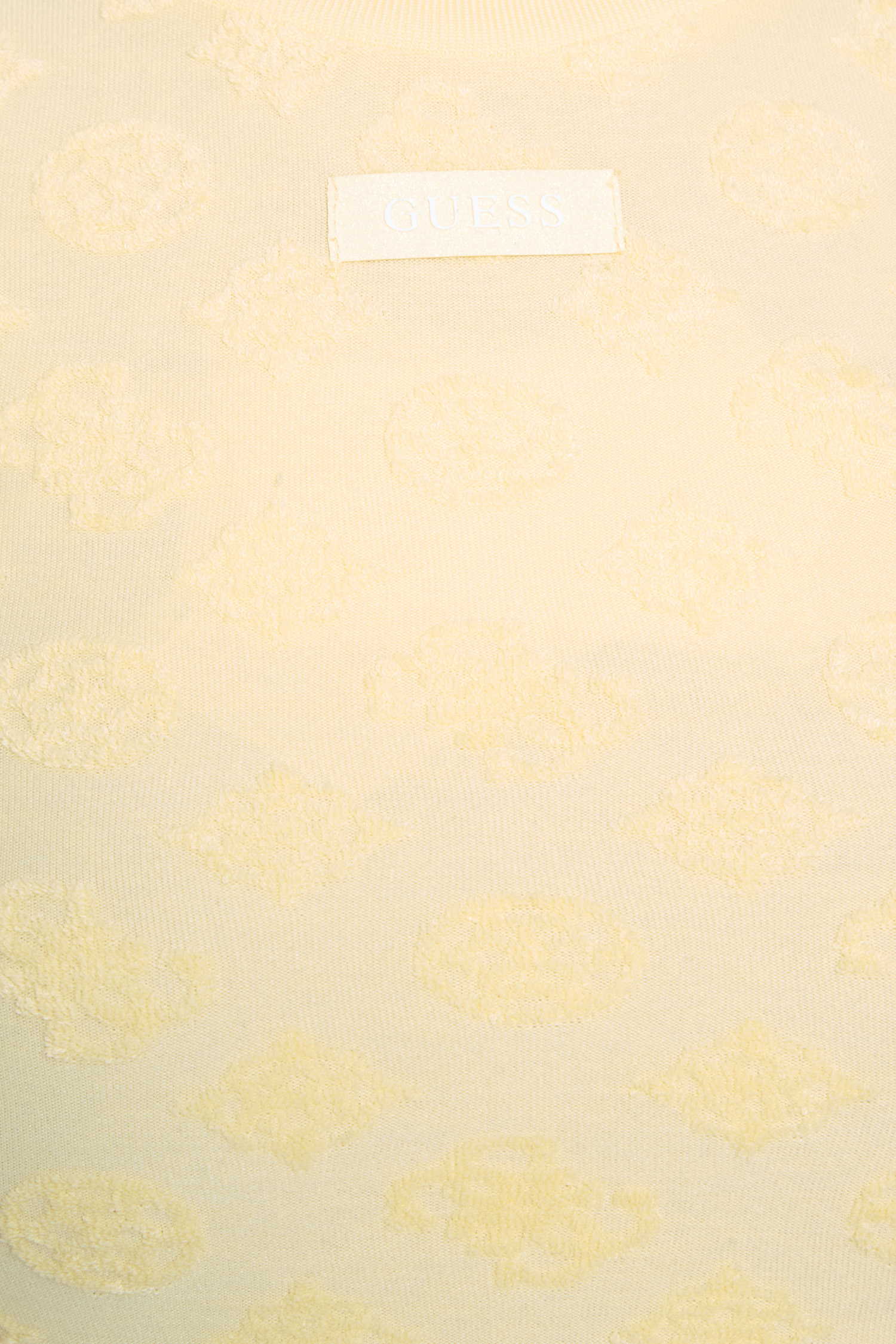 Детский желтый топ с узором Guess Kids J5GP04.KCT02;F26X