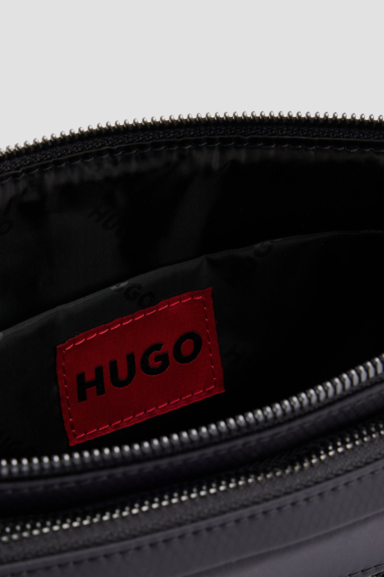 Мужская черная поясная сумка HUGO 50523523;001