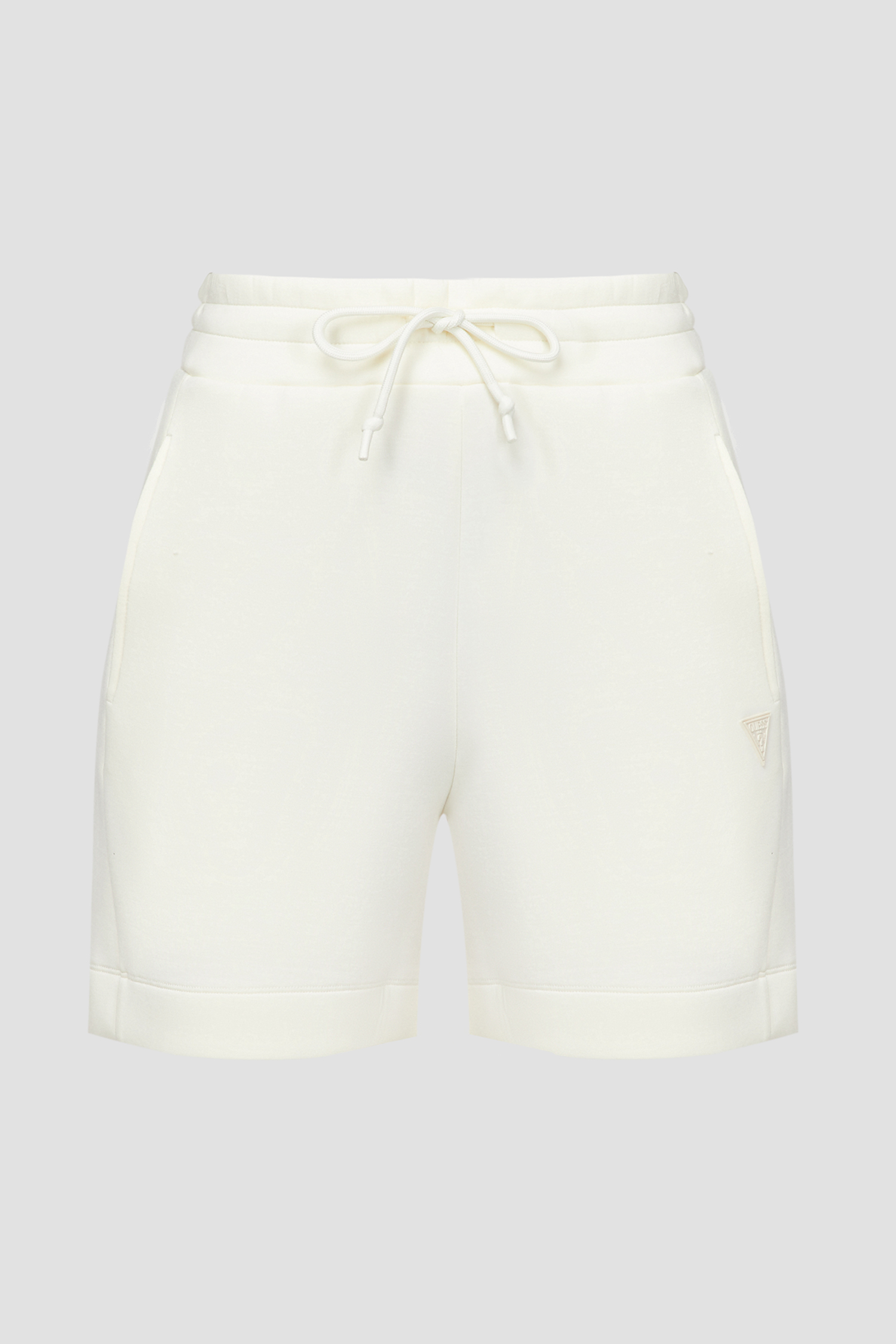 Женские белые шорты Guess V2YD10.K7UW2;G1CX
