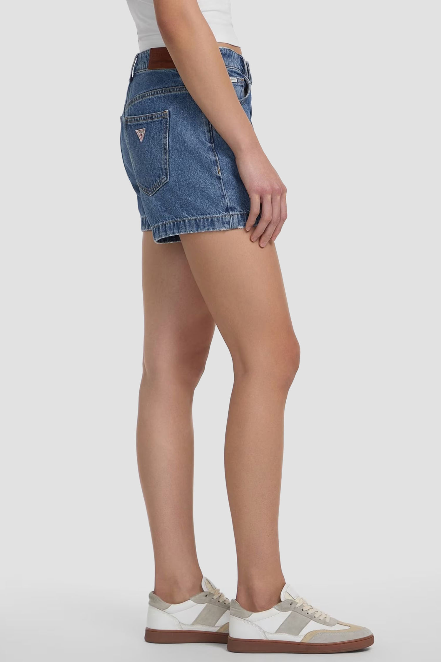 Женские синие джинсовые шорты Guess Jeans W5GD0S.D5O13;GJLV