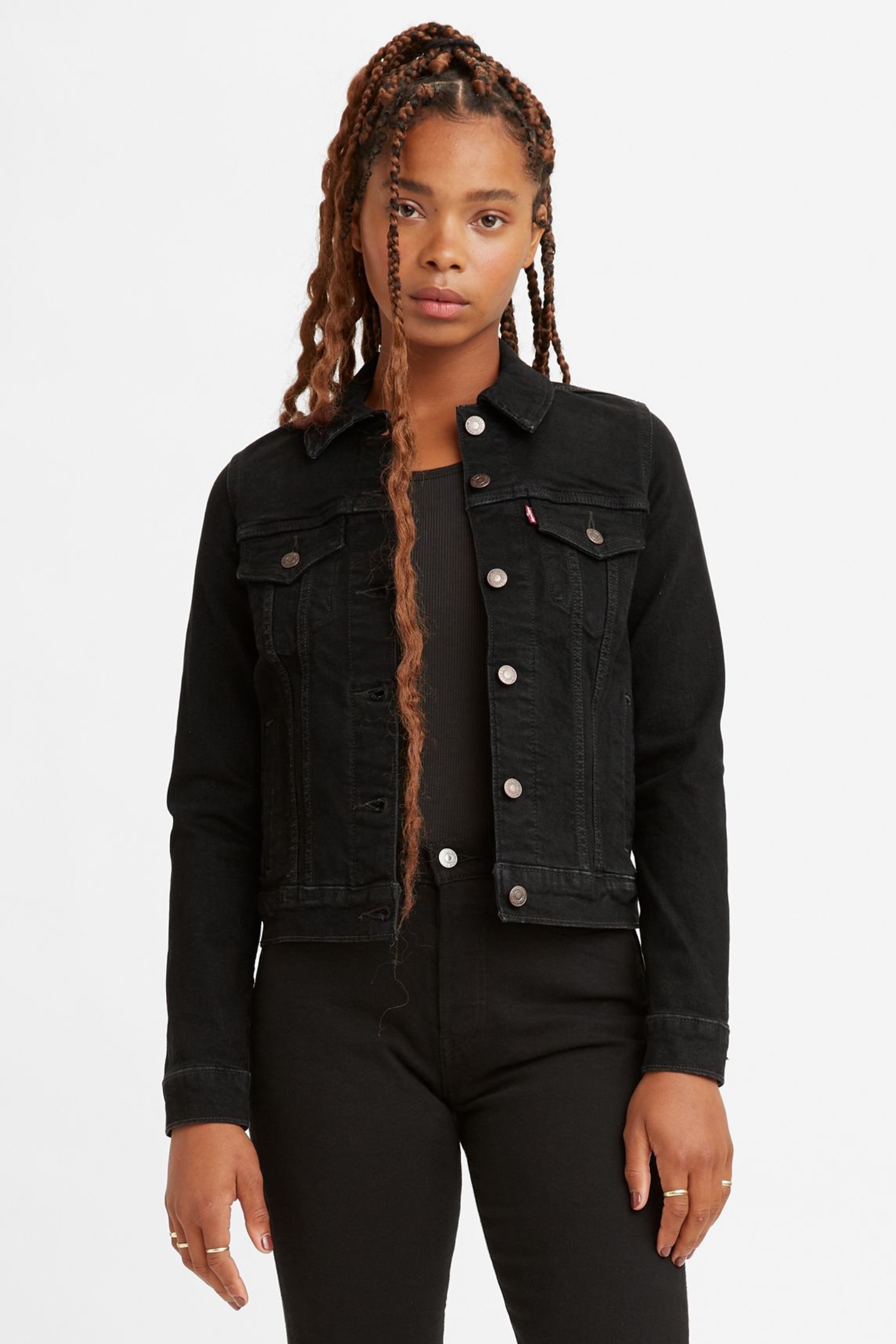 Жіноча чорна джинсова куртка Levi’s® 29945;0070