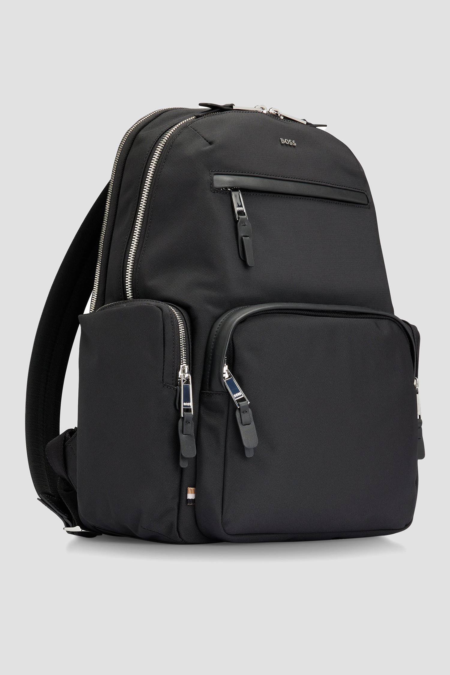 Чоловічий чорний рюкзак BOSS 50504306;001